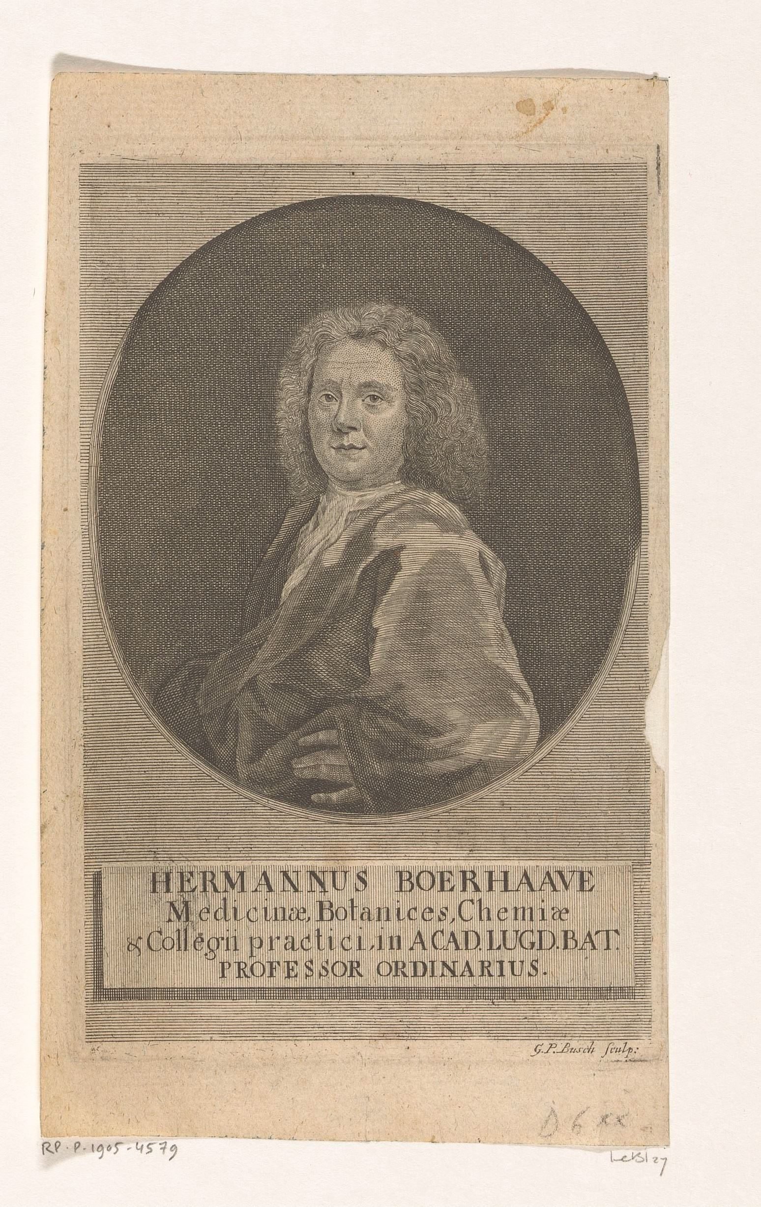 Portret van Hermanus Boerhave