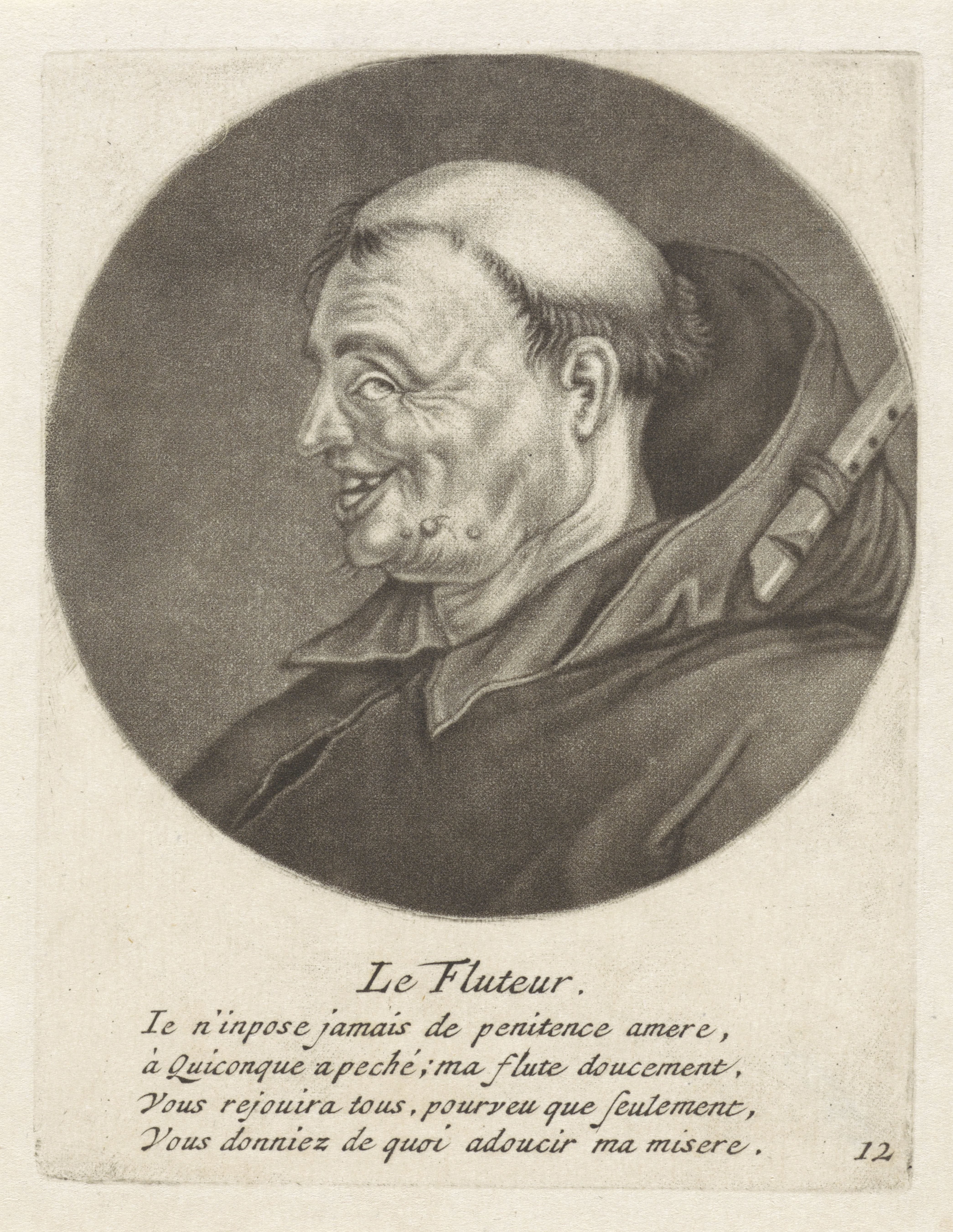 Monnik met een fluit