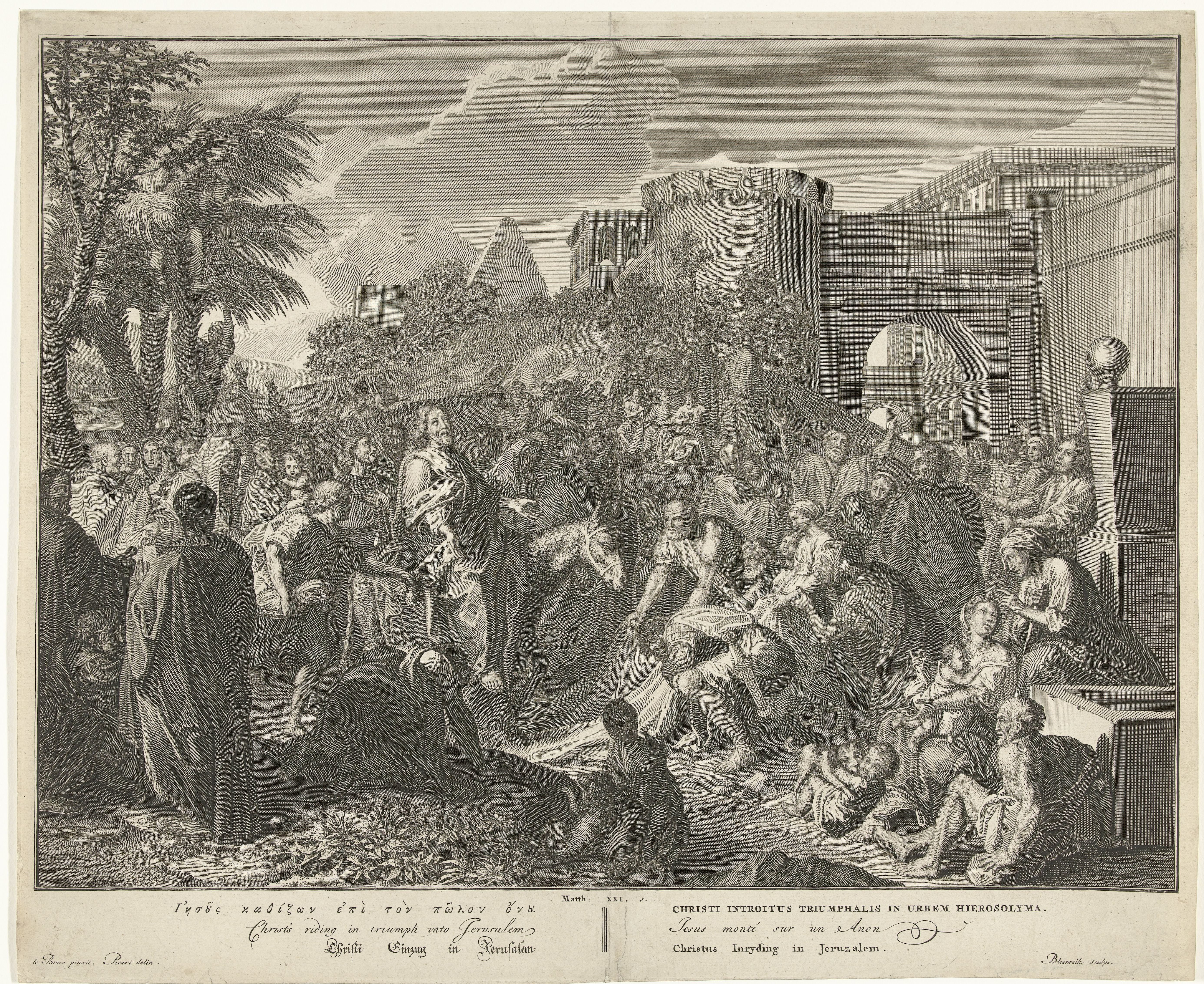 Intocht van Christus in Jeruzalem