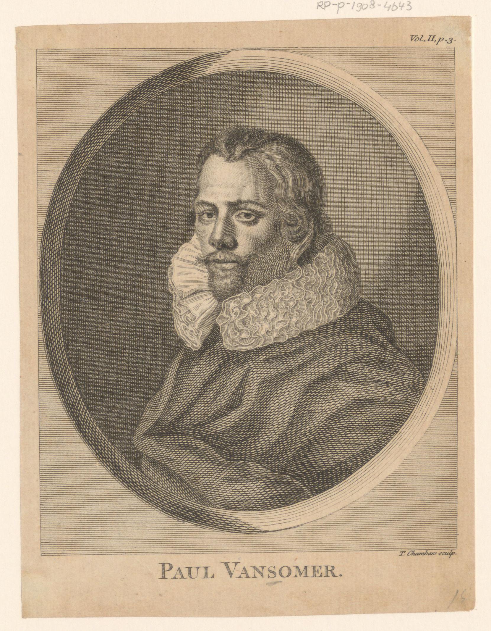 Portret van Paul van Somer