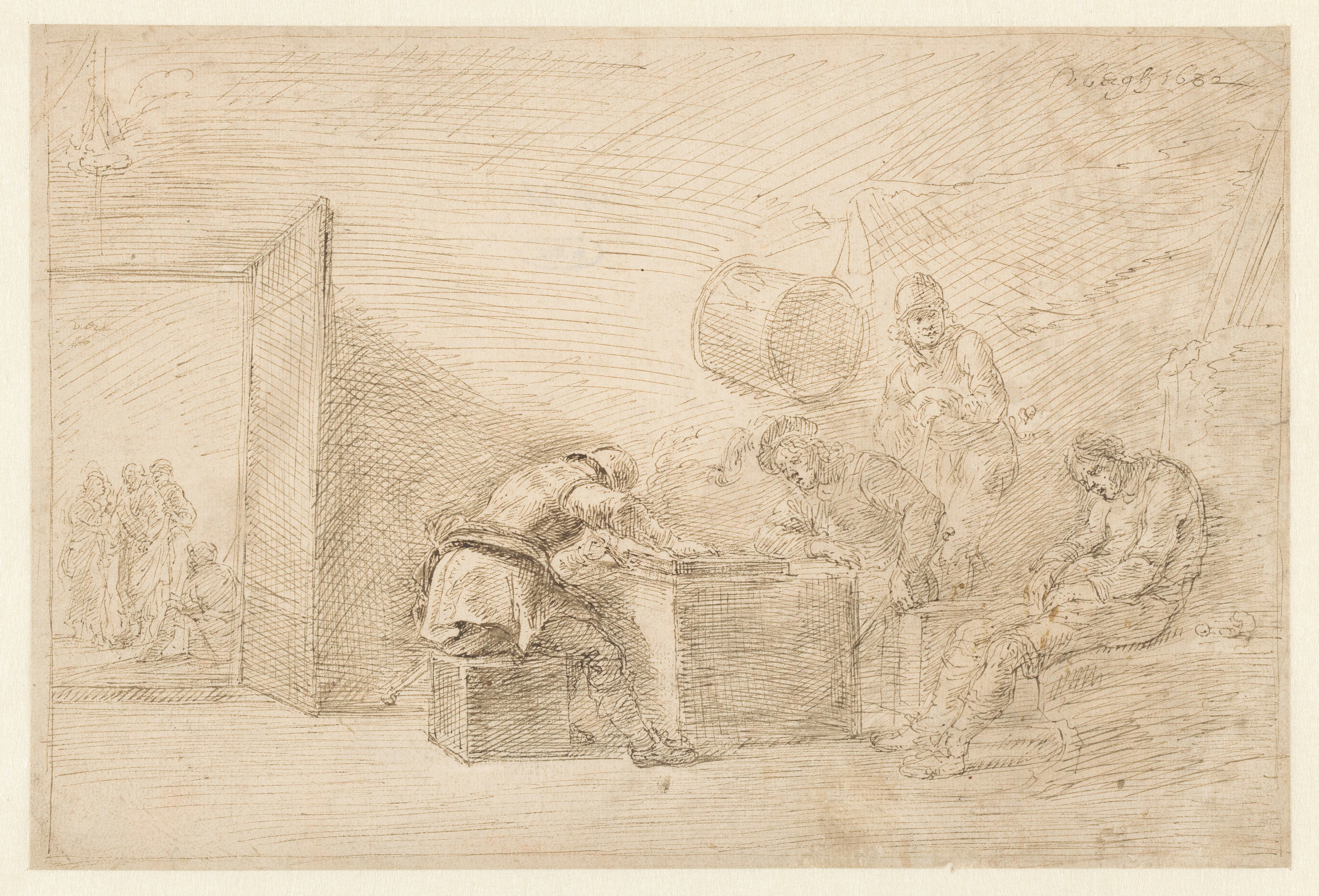 Militairen en de Verloochening van Petrus