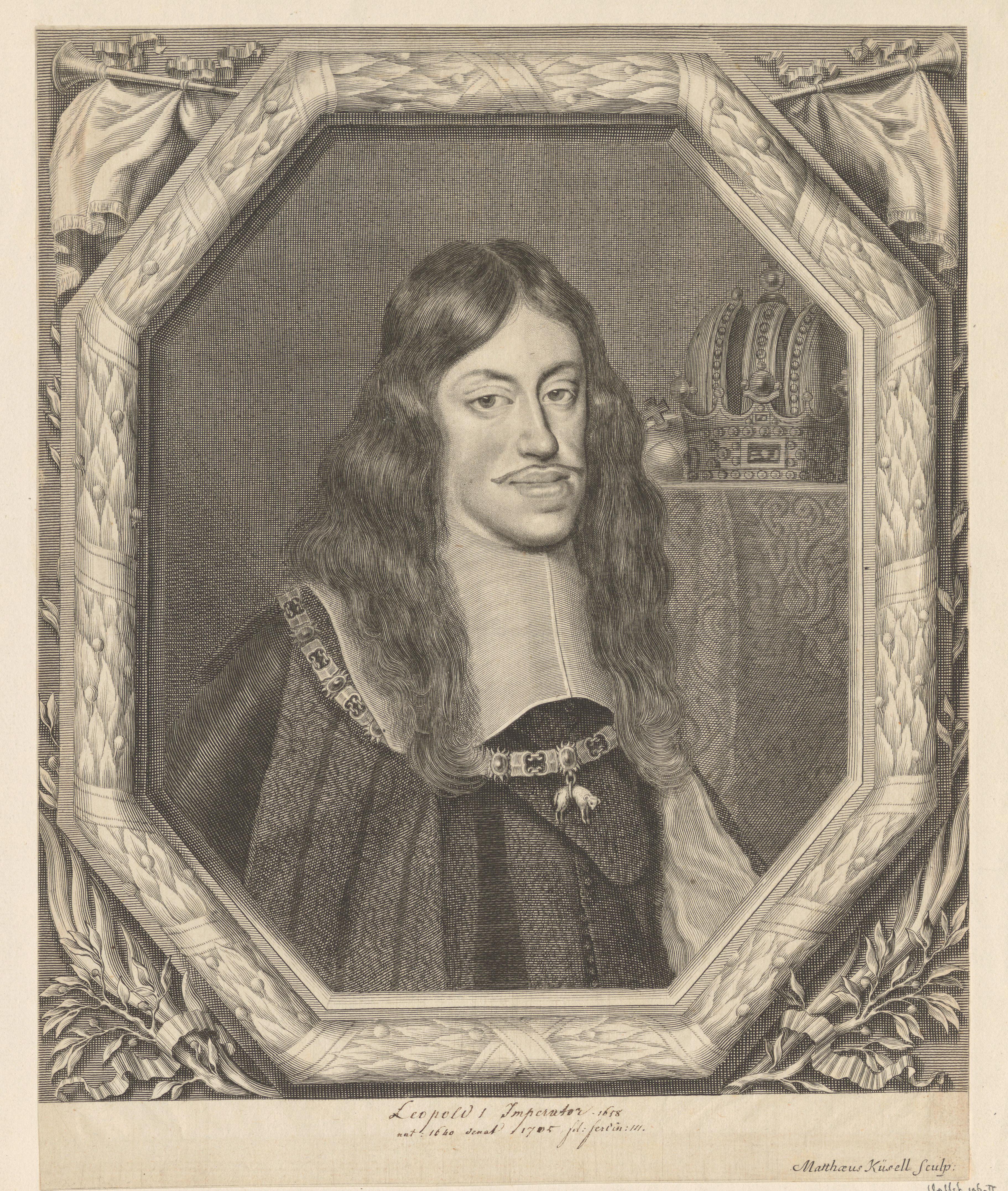 Portret van keizer Leopold I