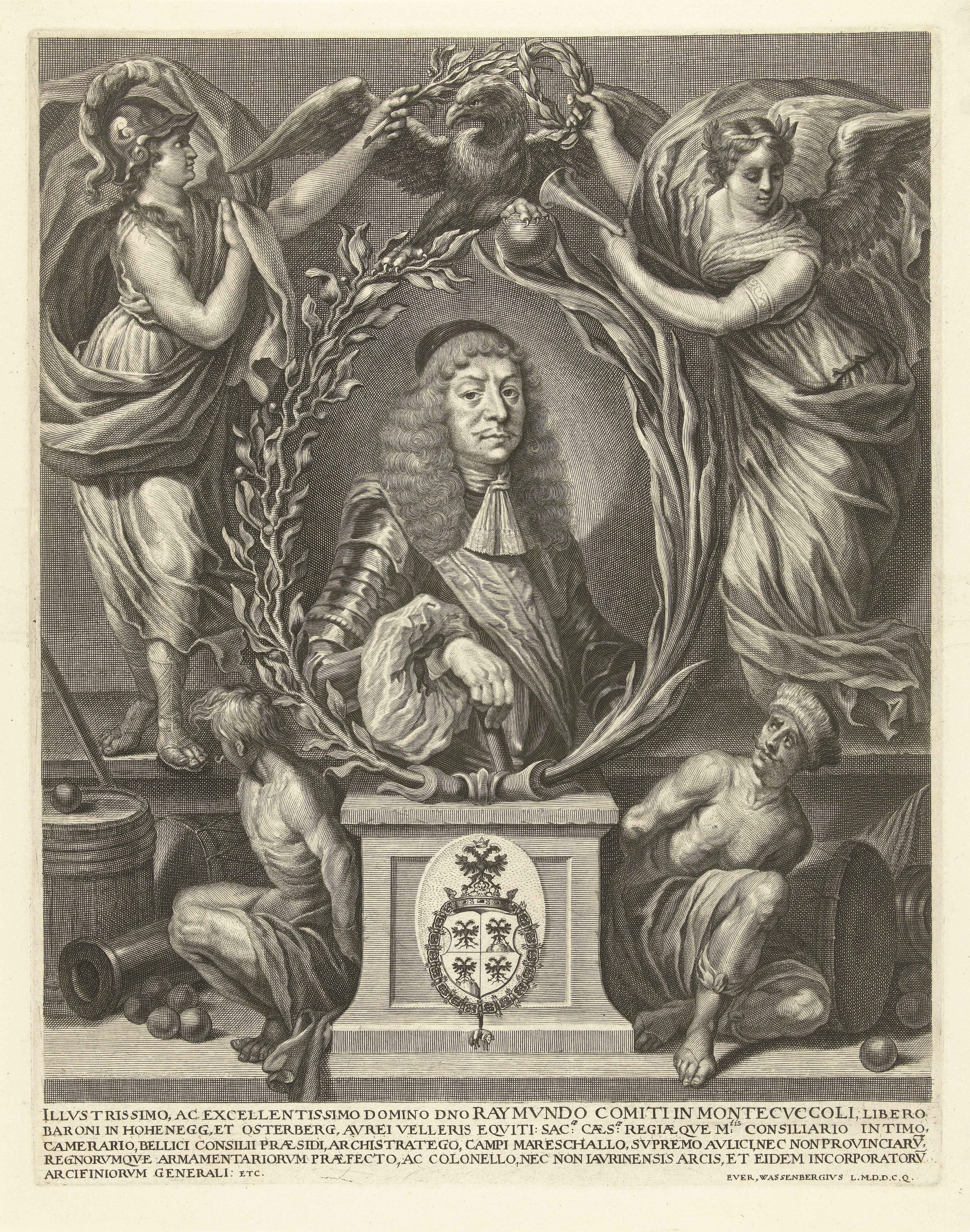 Portret van Raimondo Montecuccoli