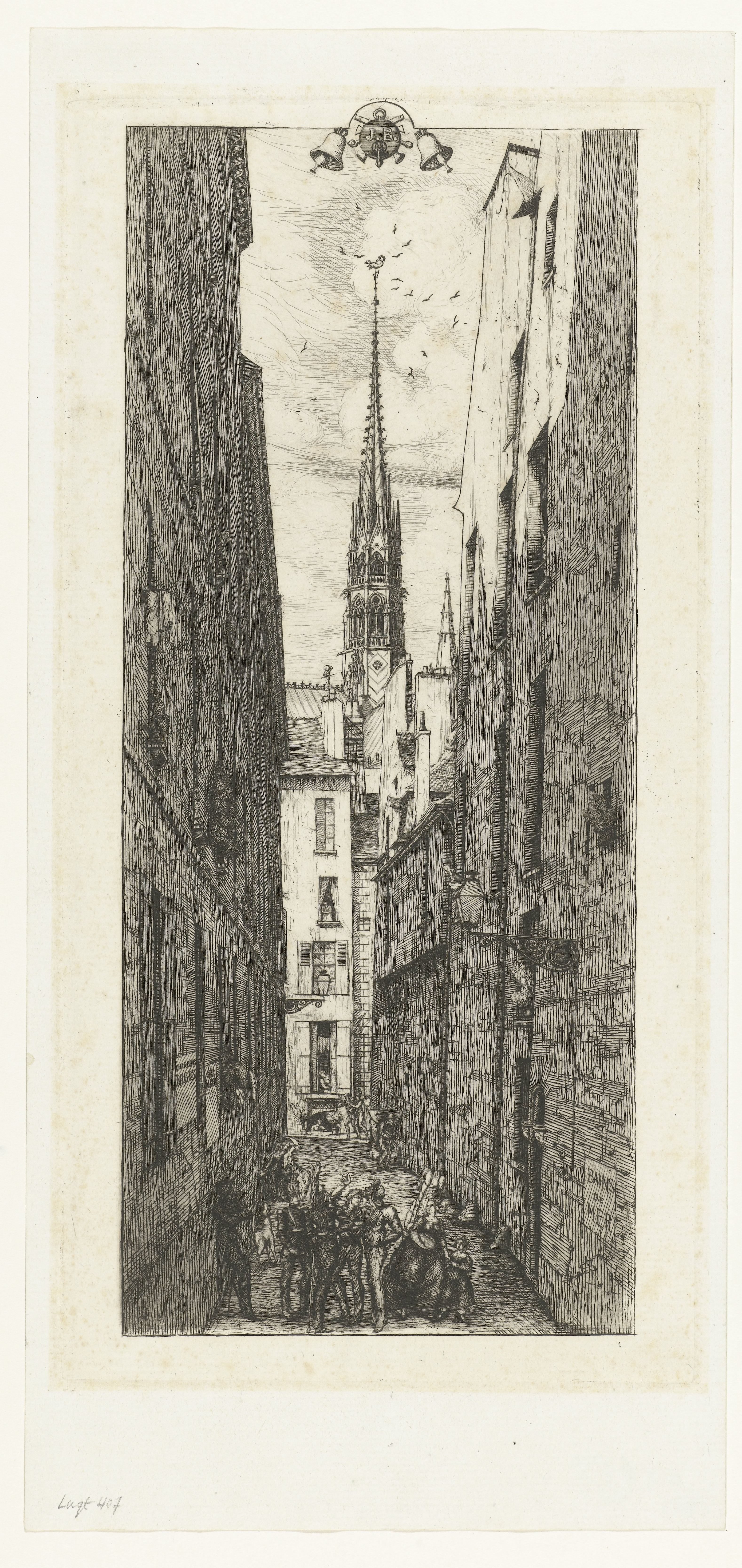 Rue des Chantres in Parijs