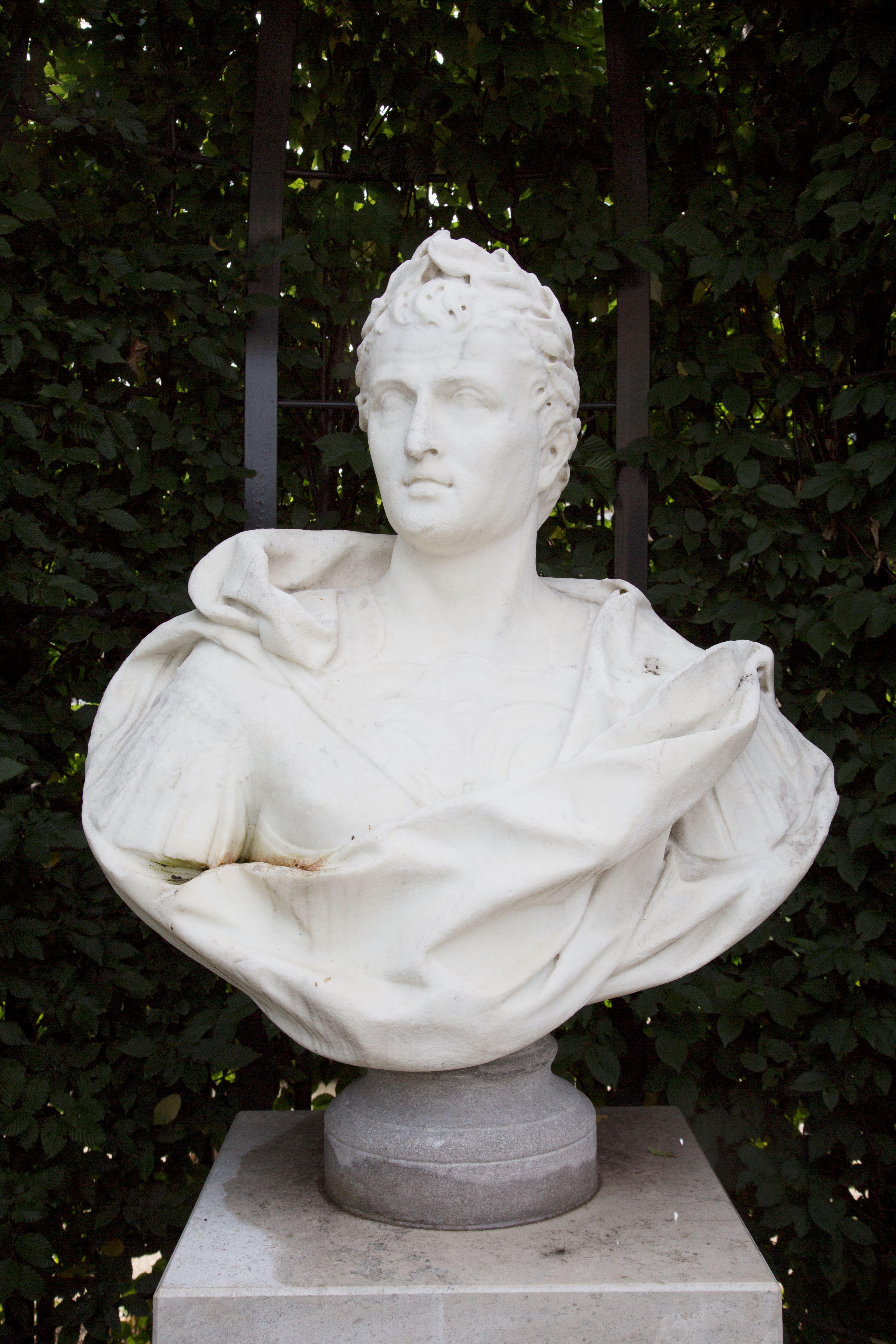 Borstbeeld van een Romeinse keizer