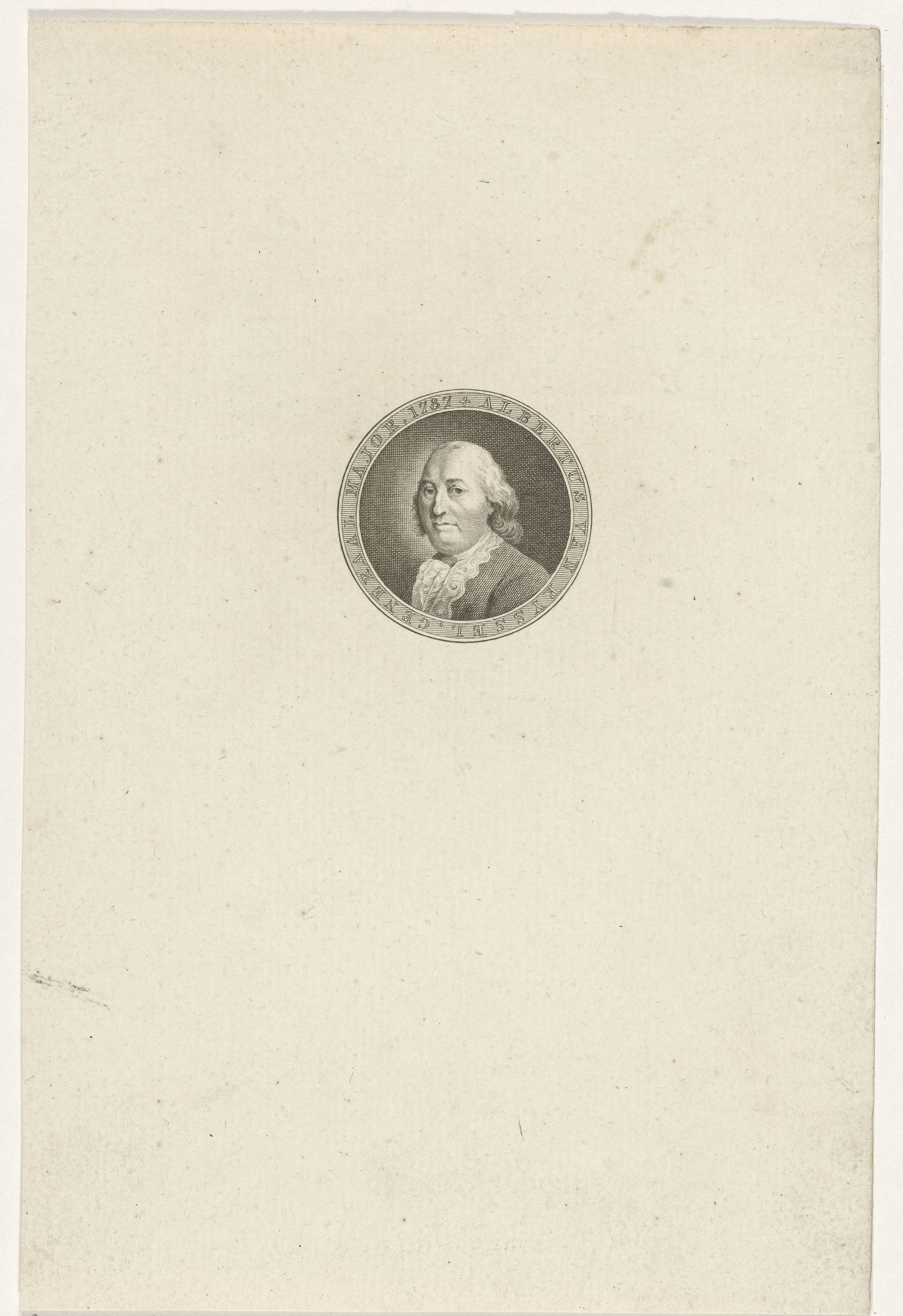 Portret van Albert van Ryssel