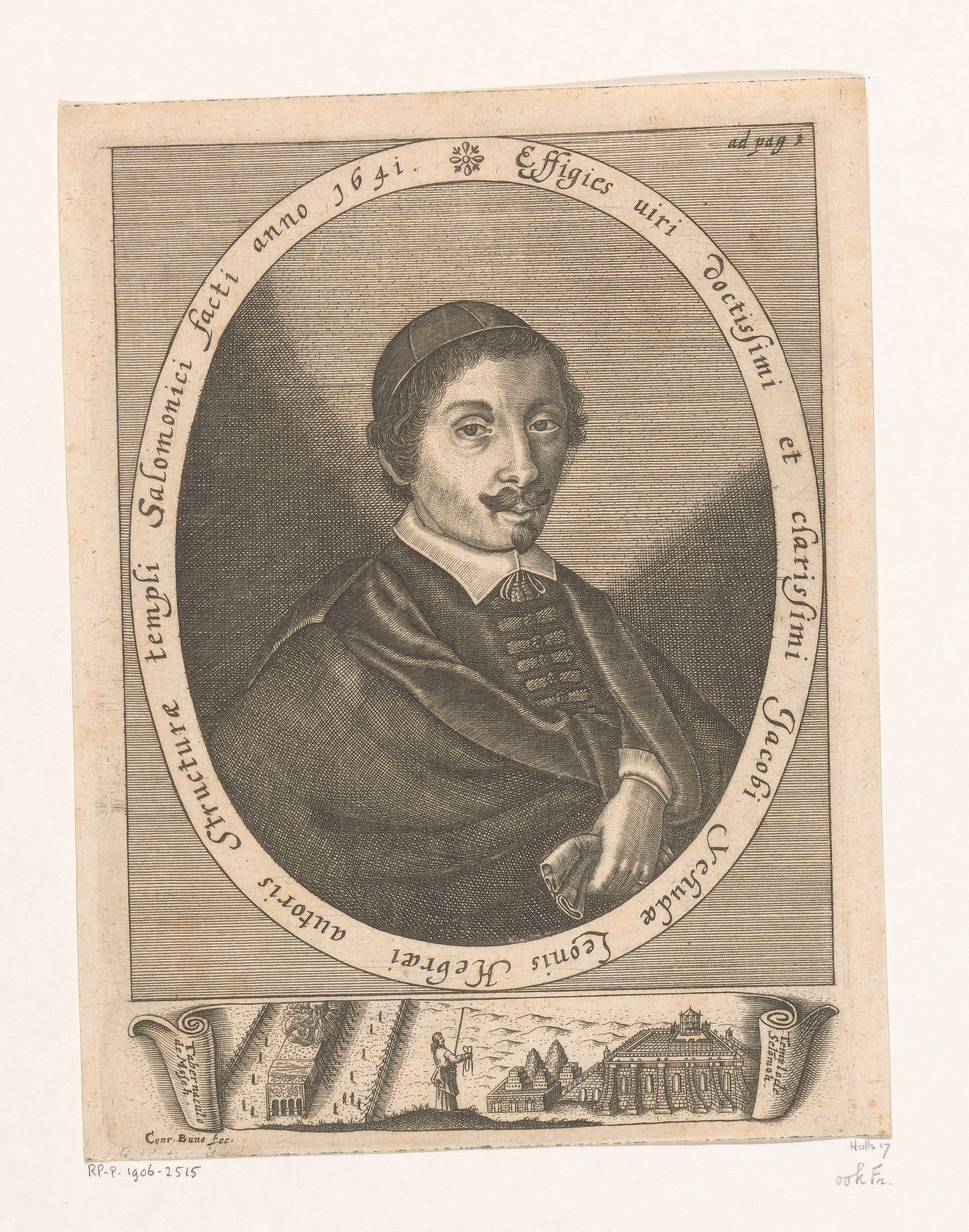 Portret van Jacob Jehuda Leon