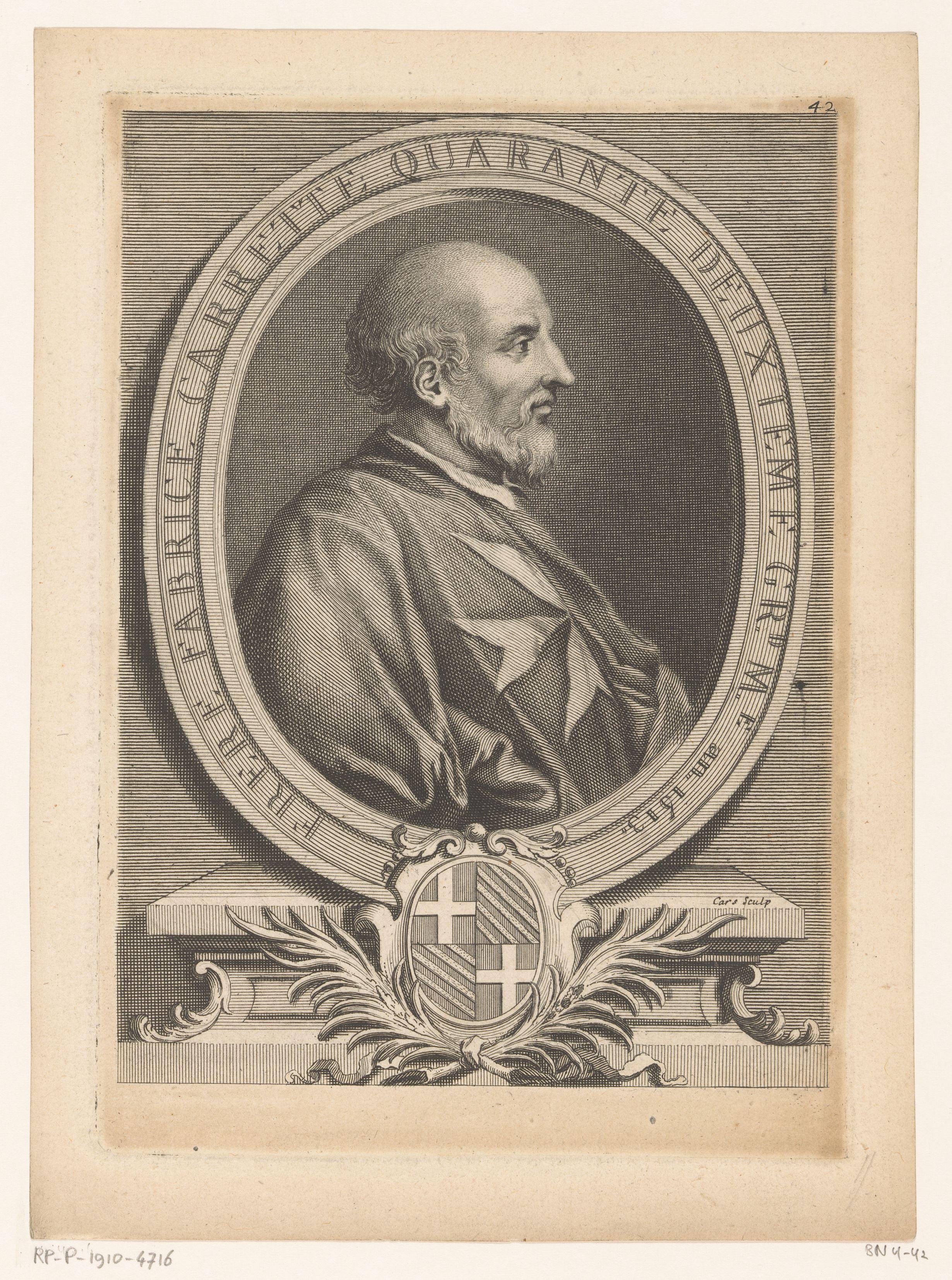 Portret van Fabrizio del Carretto