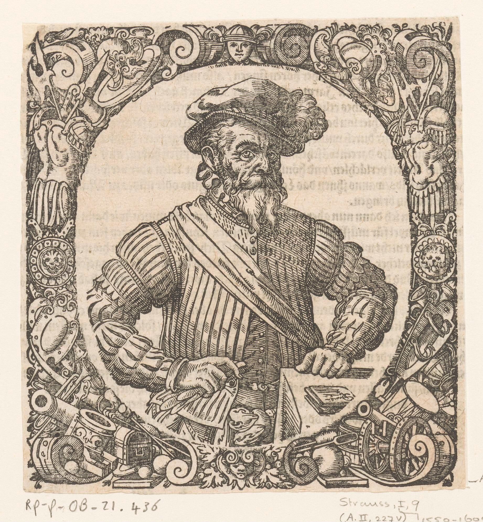 Portret van Leonhardt Fronsperger