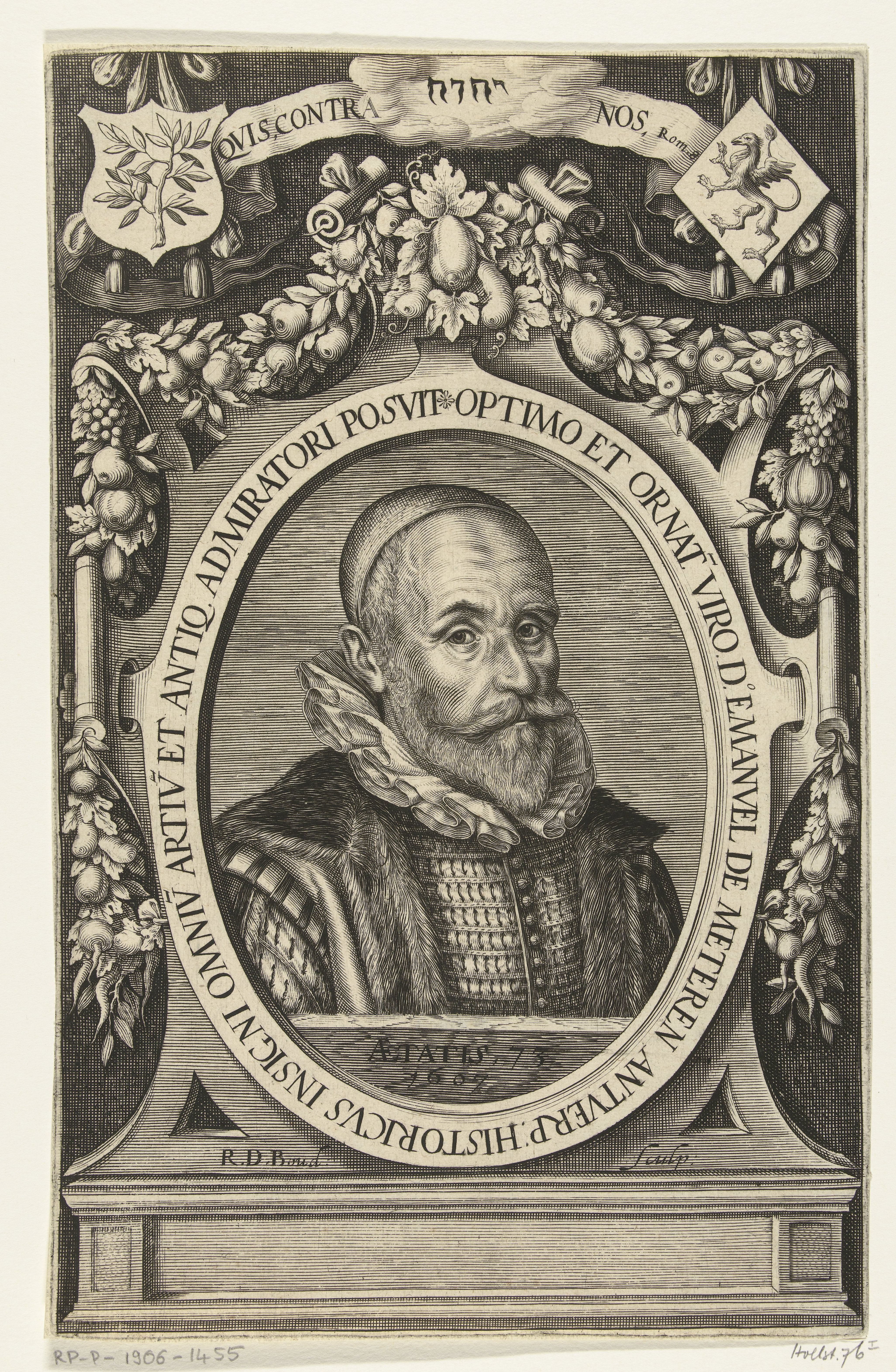 Portret van Emanuel van Meteren