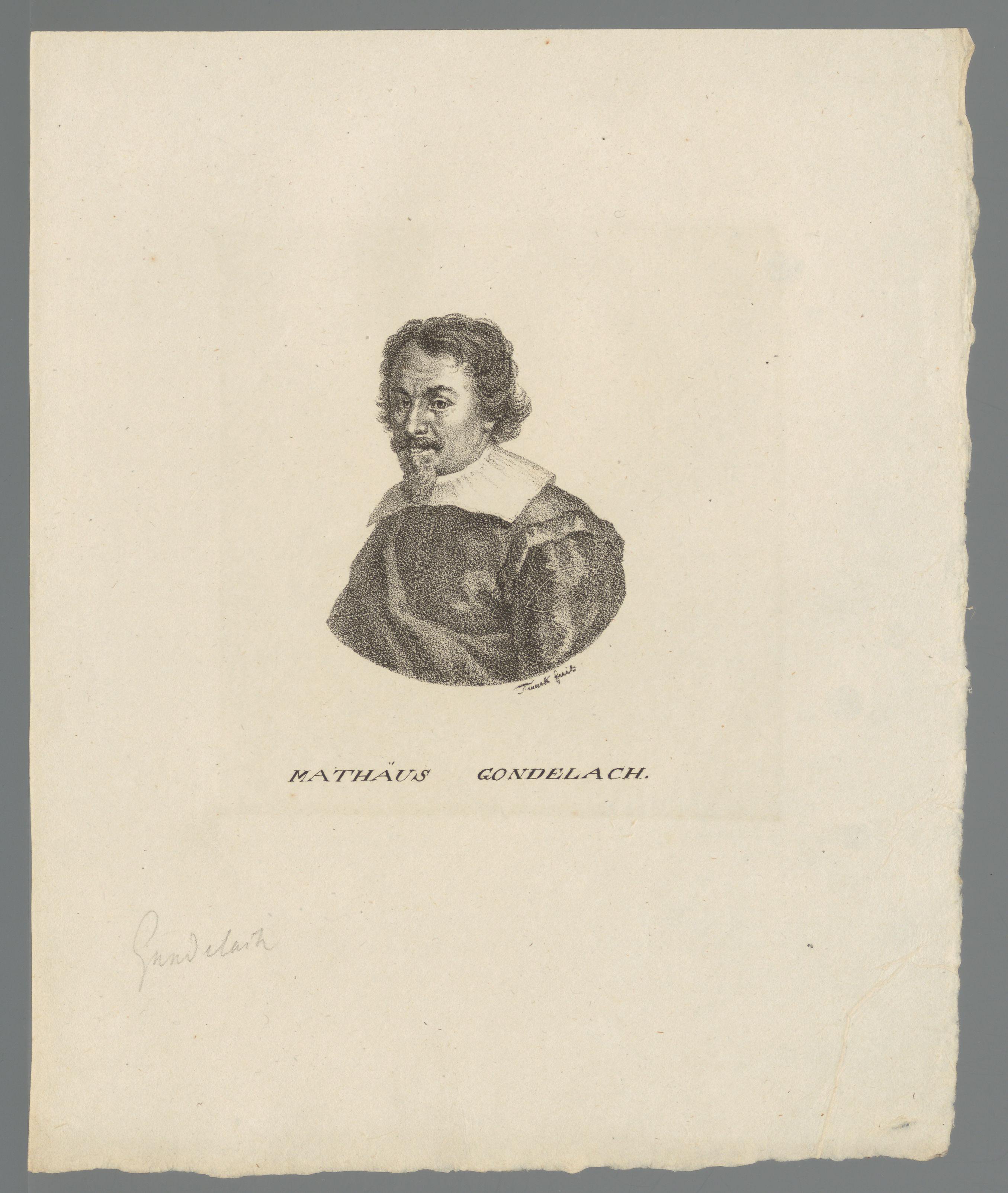 Portret van Matthäus Gundelach