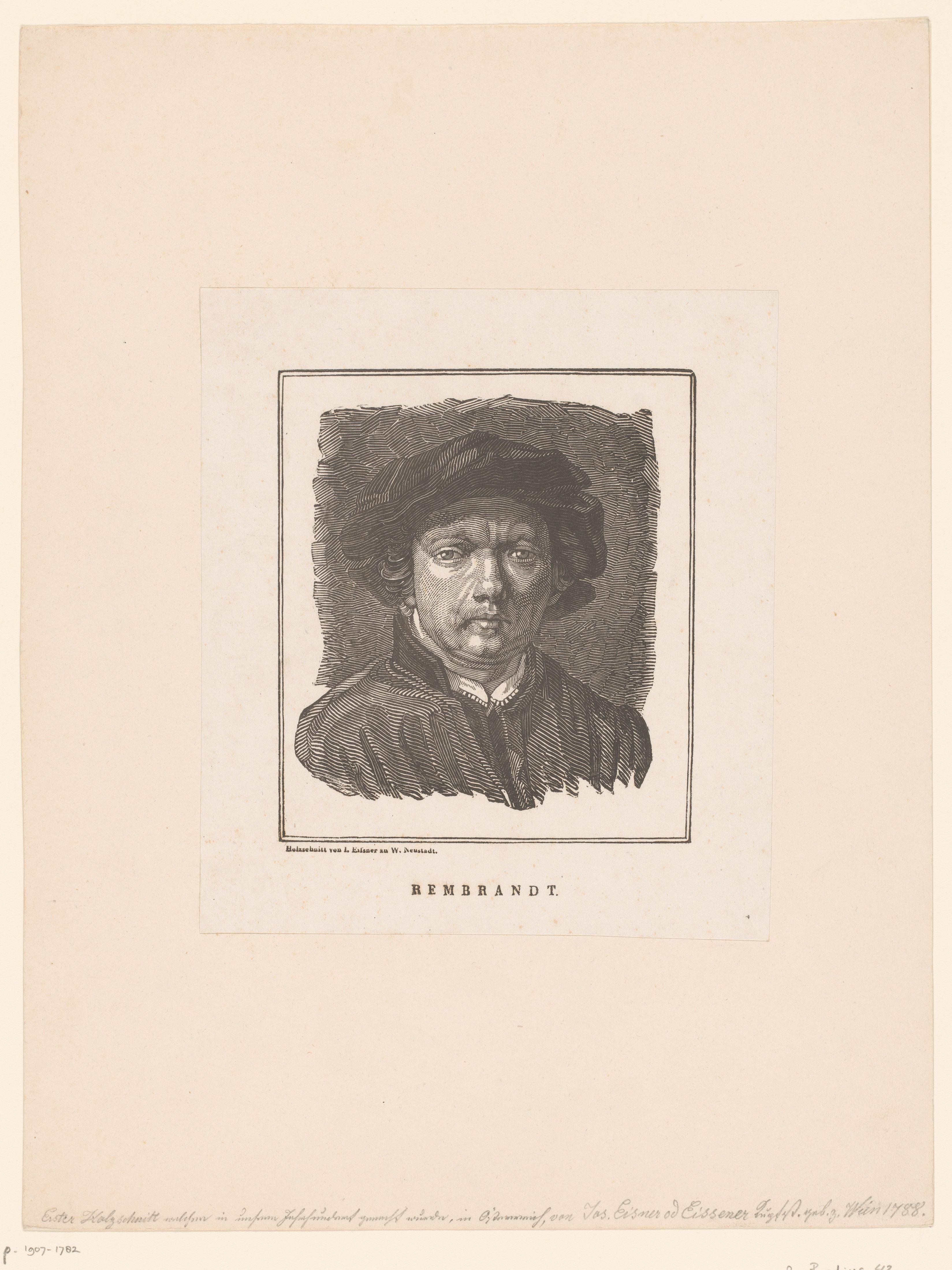 Portret van Rembrandt van Rijn