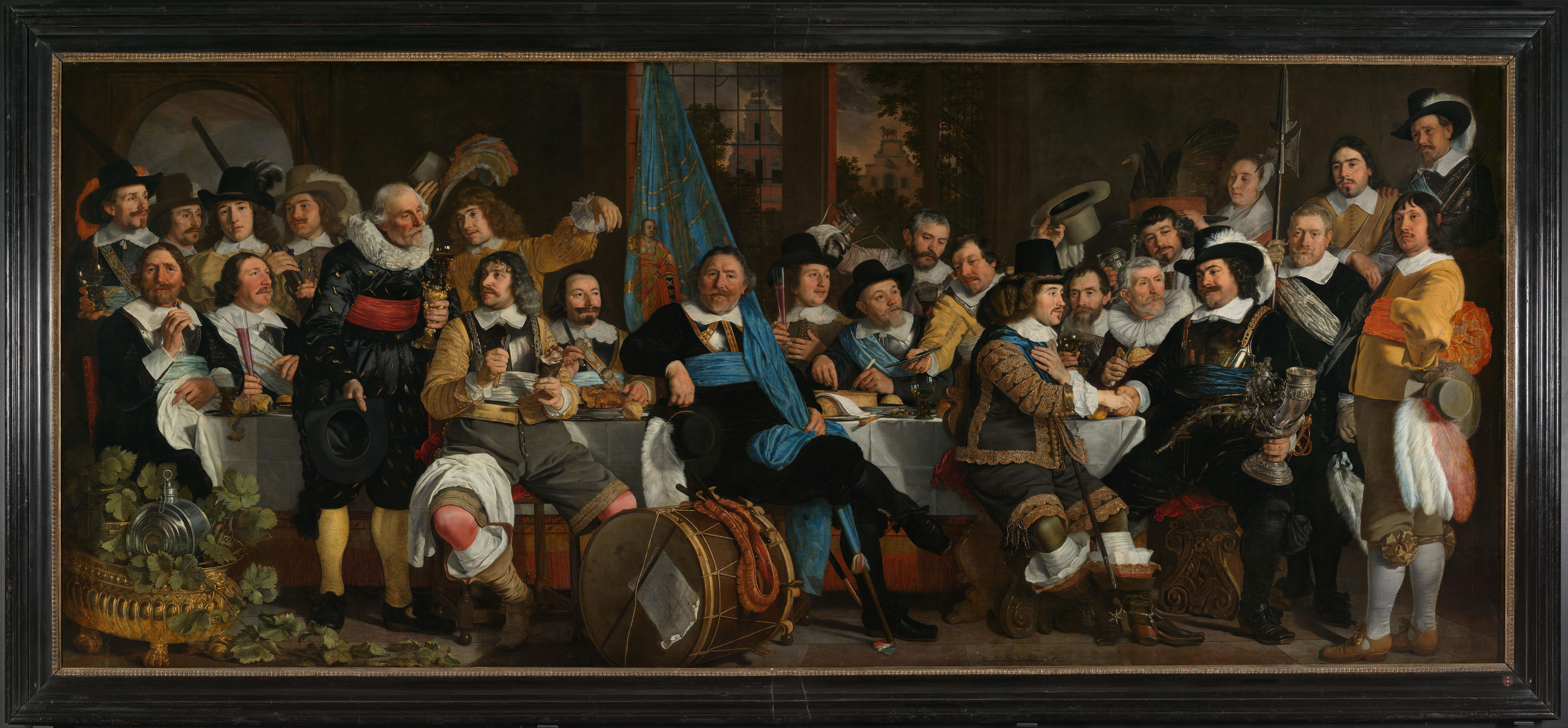 Banquet at the Crossbowmen’s Guild in Celebration of the Treaty of Münster