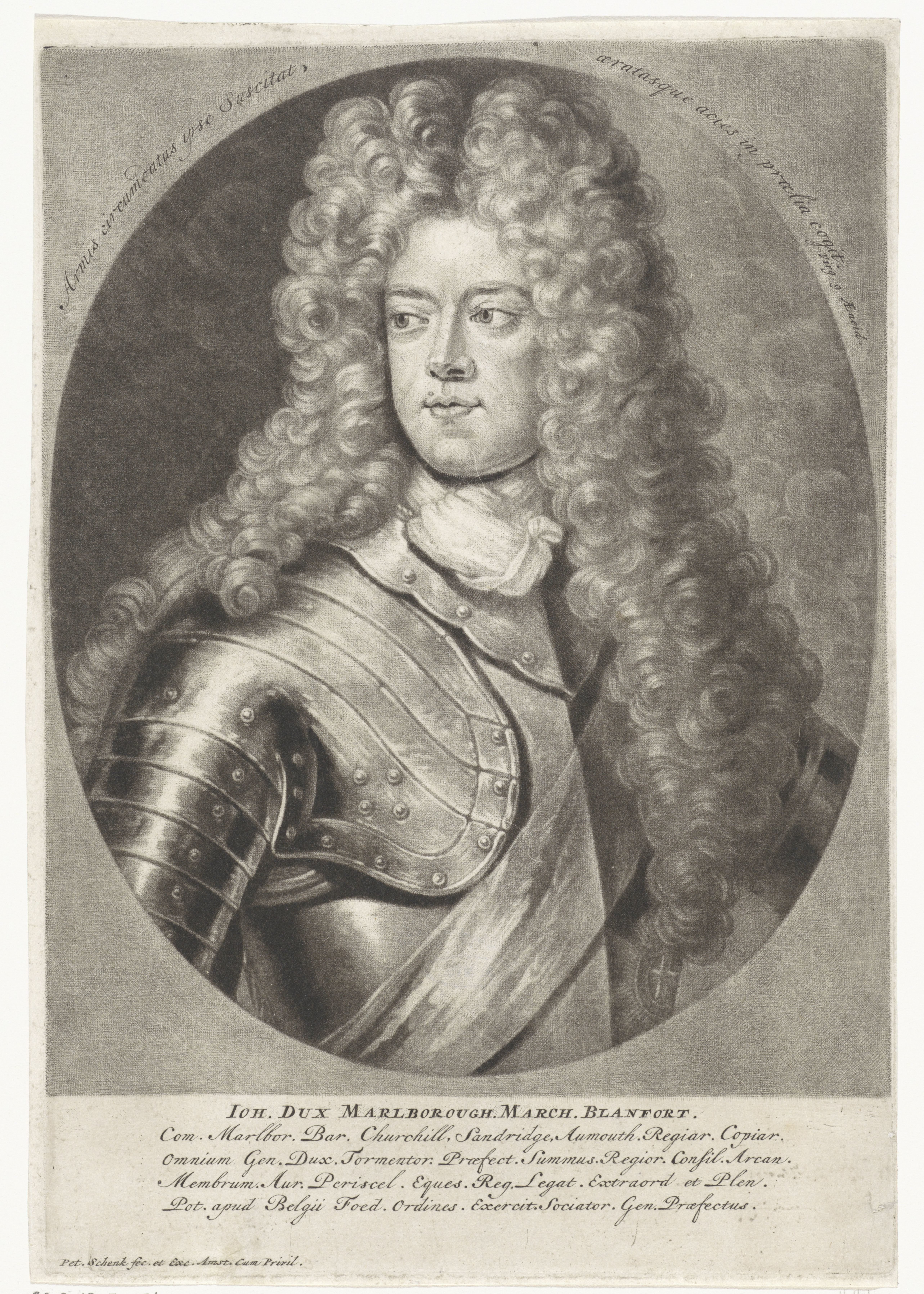 Portret van John Churchill, hertog van Marlborough