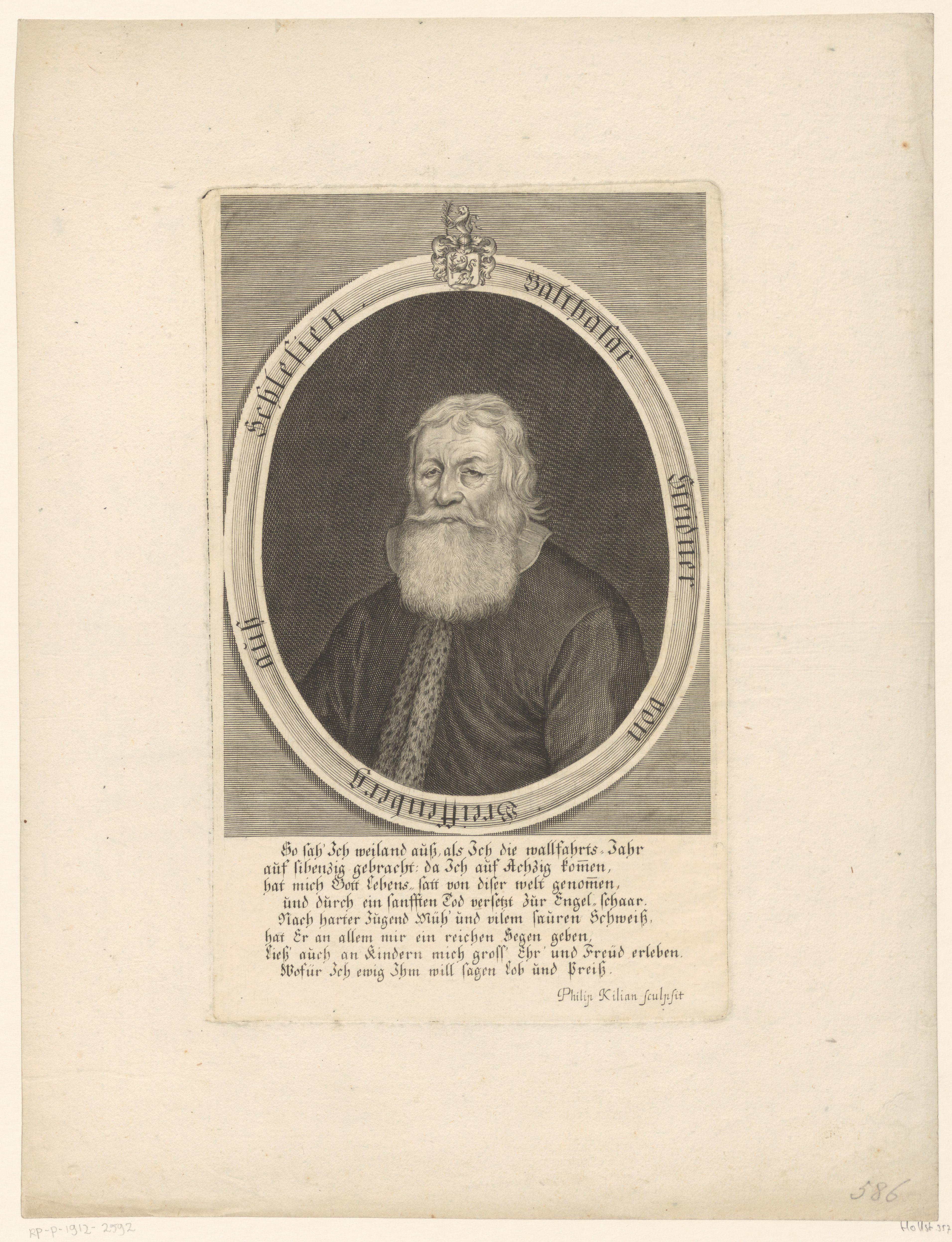 Portret van Balthasar Steidner