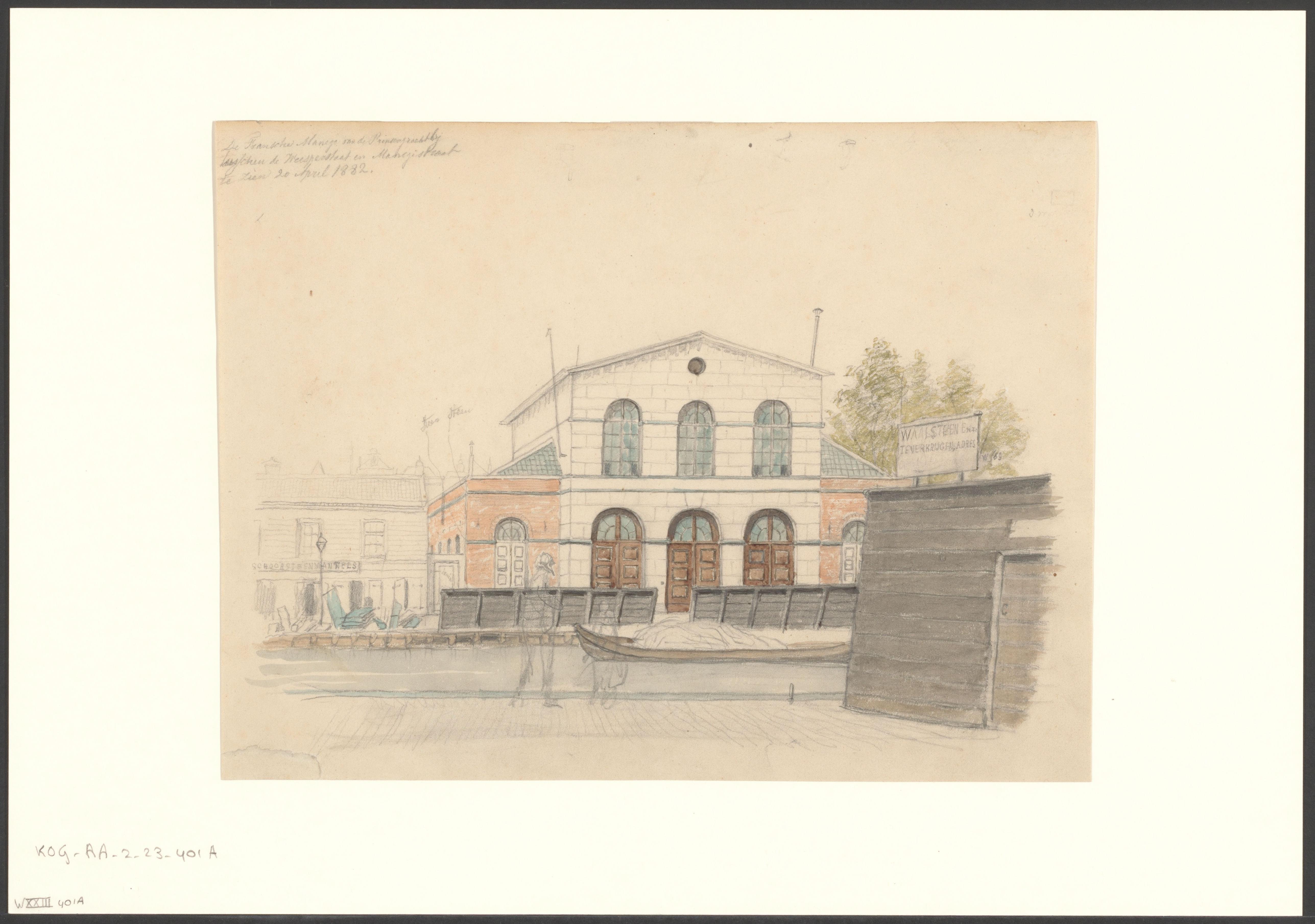 Gezicht op de Nieuwe Prinsengracht