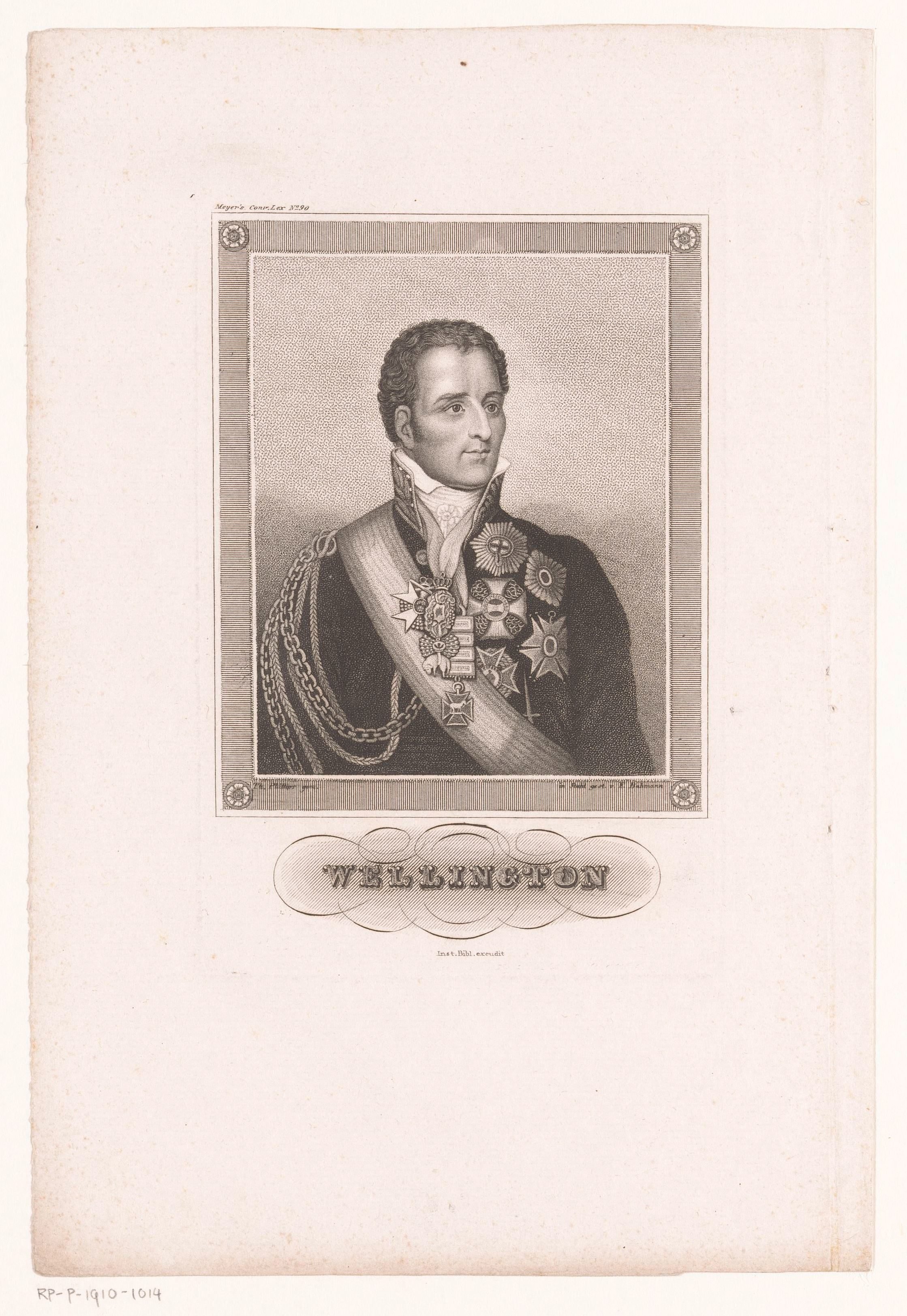 Portret van Arthur Wellesley, markies van Wellington