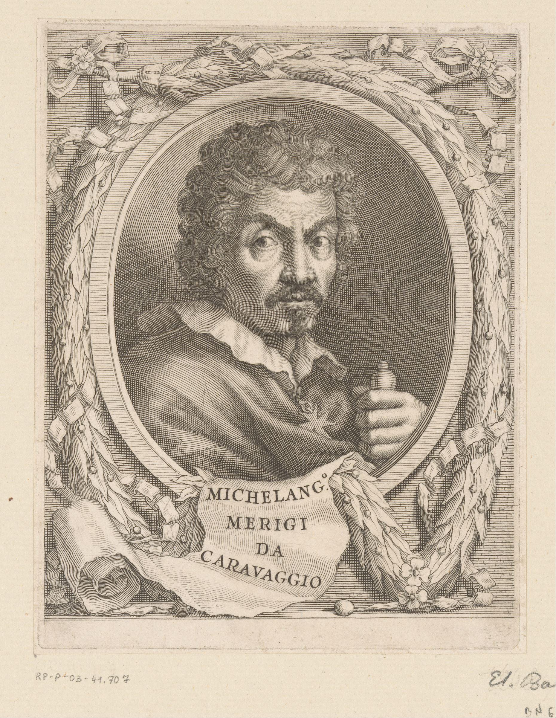 Portret van Caravaggio