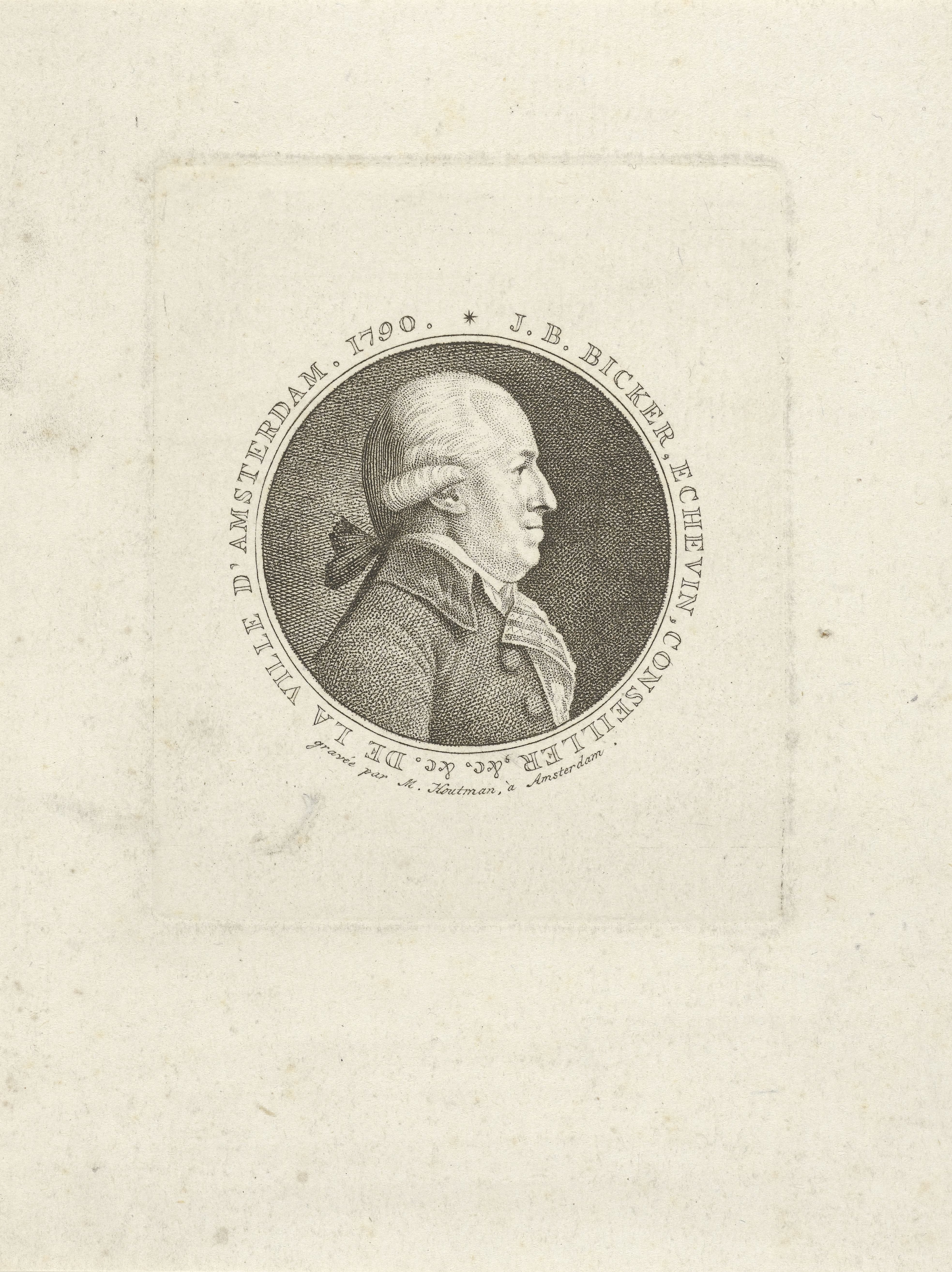 Portret van Jan Bernd Bicker