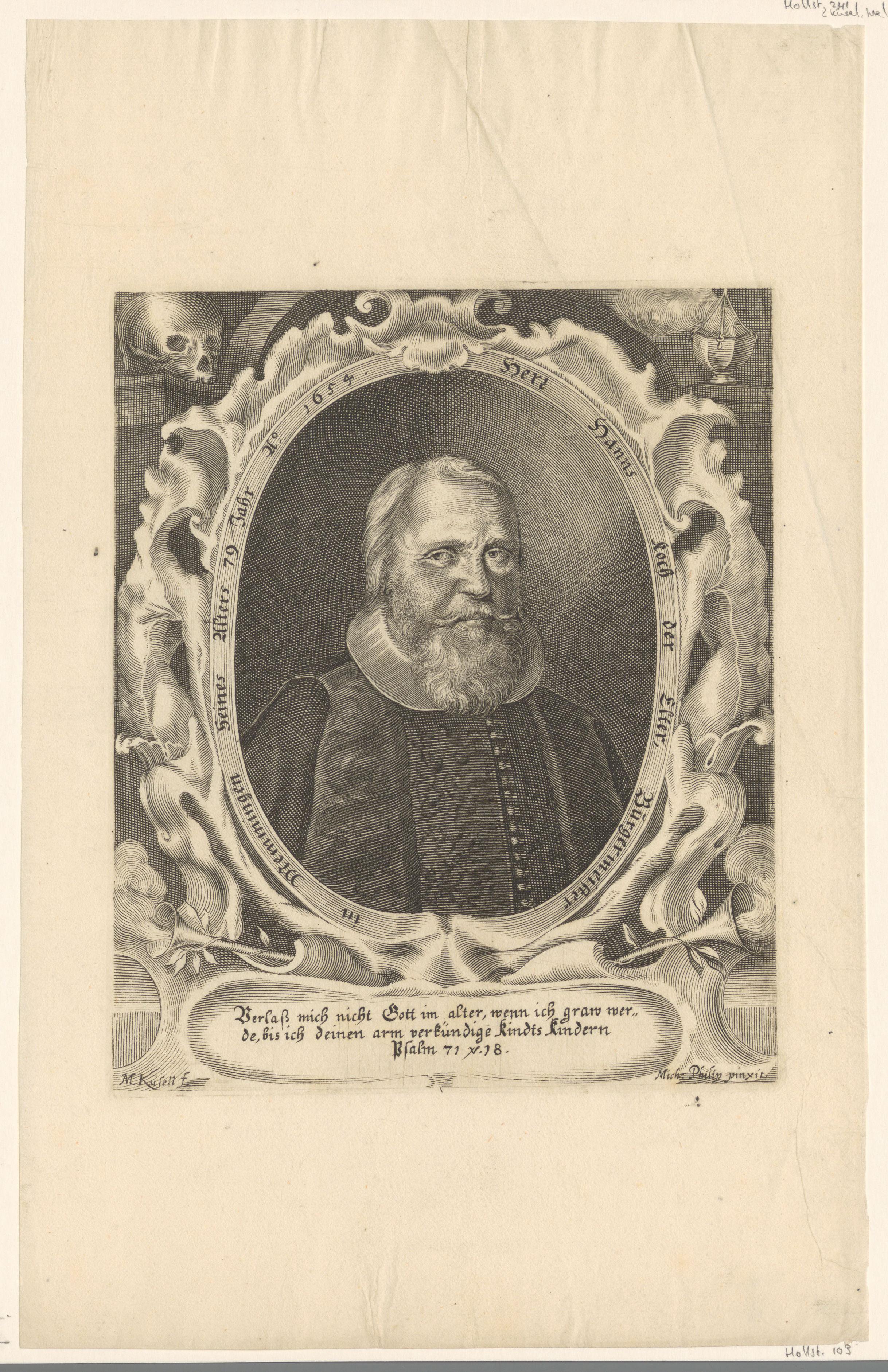 Portret van Hans Koch