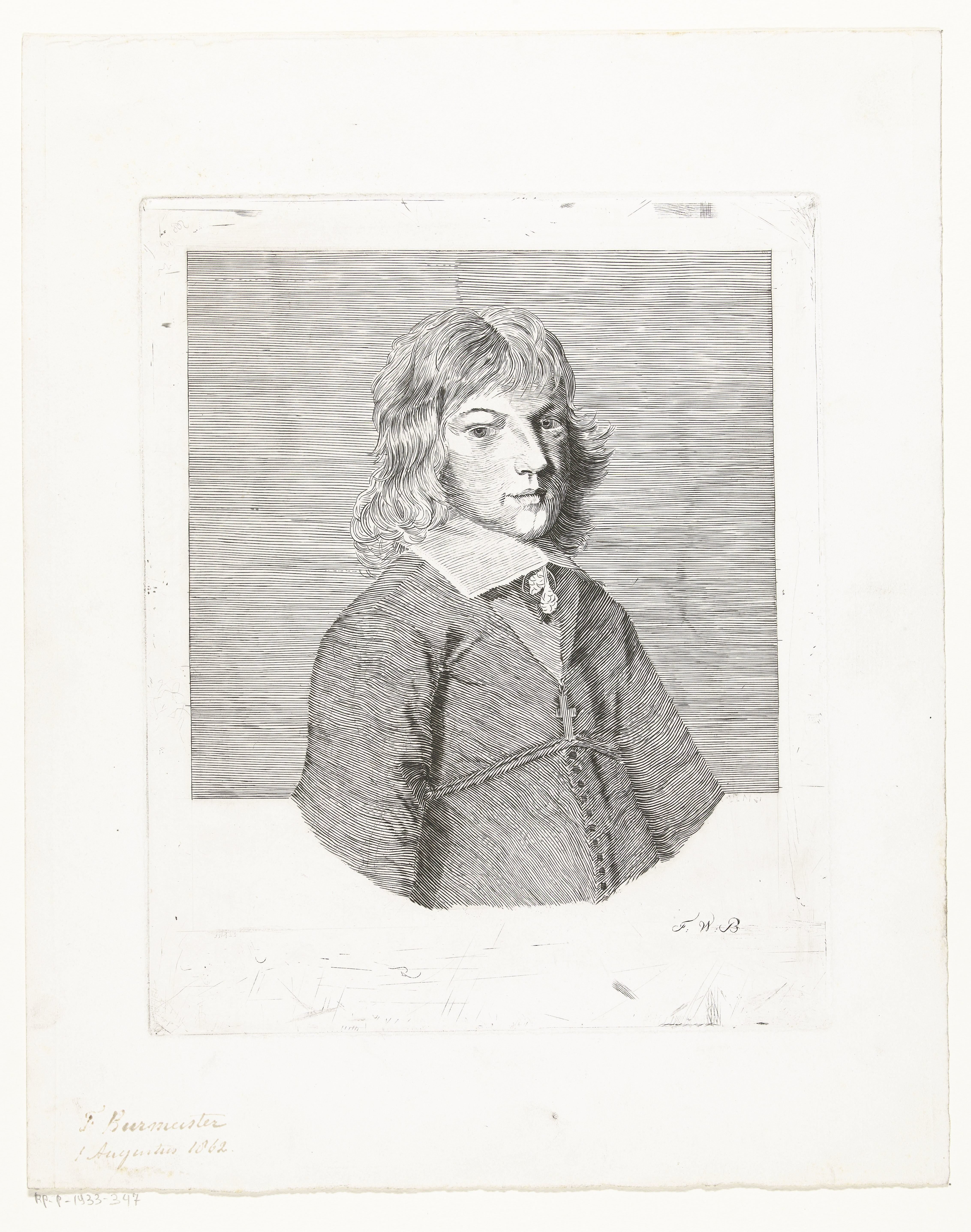Portret van een jongeling