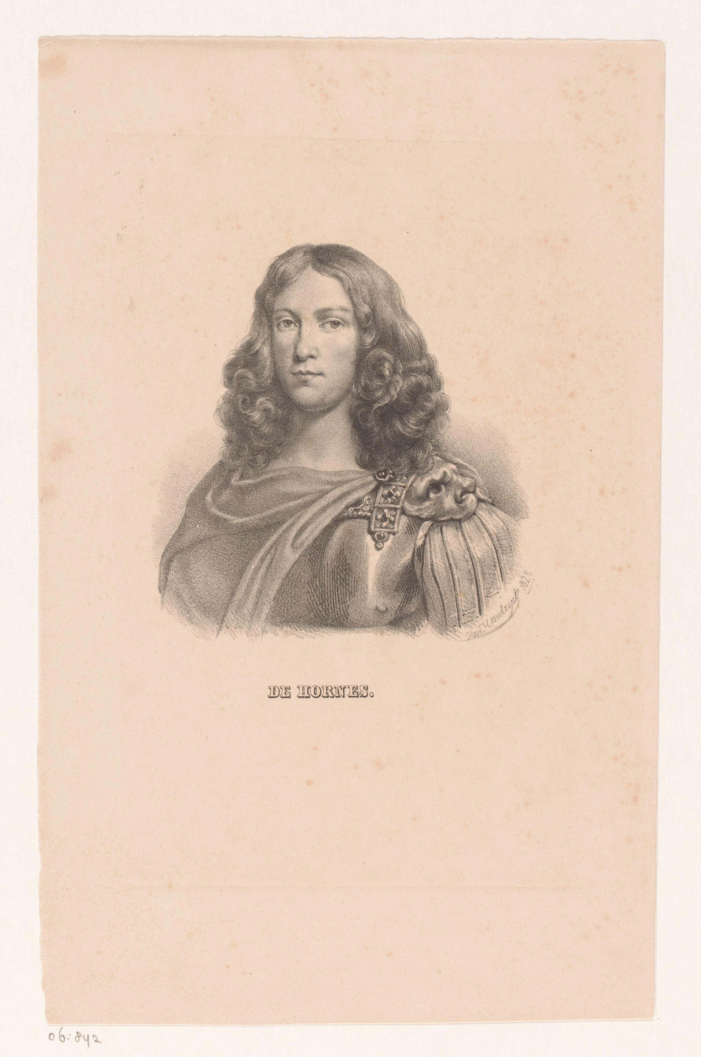 Portret van De Hornes