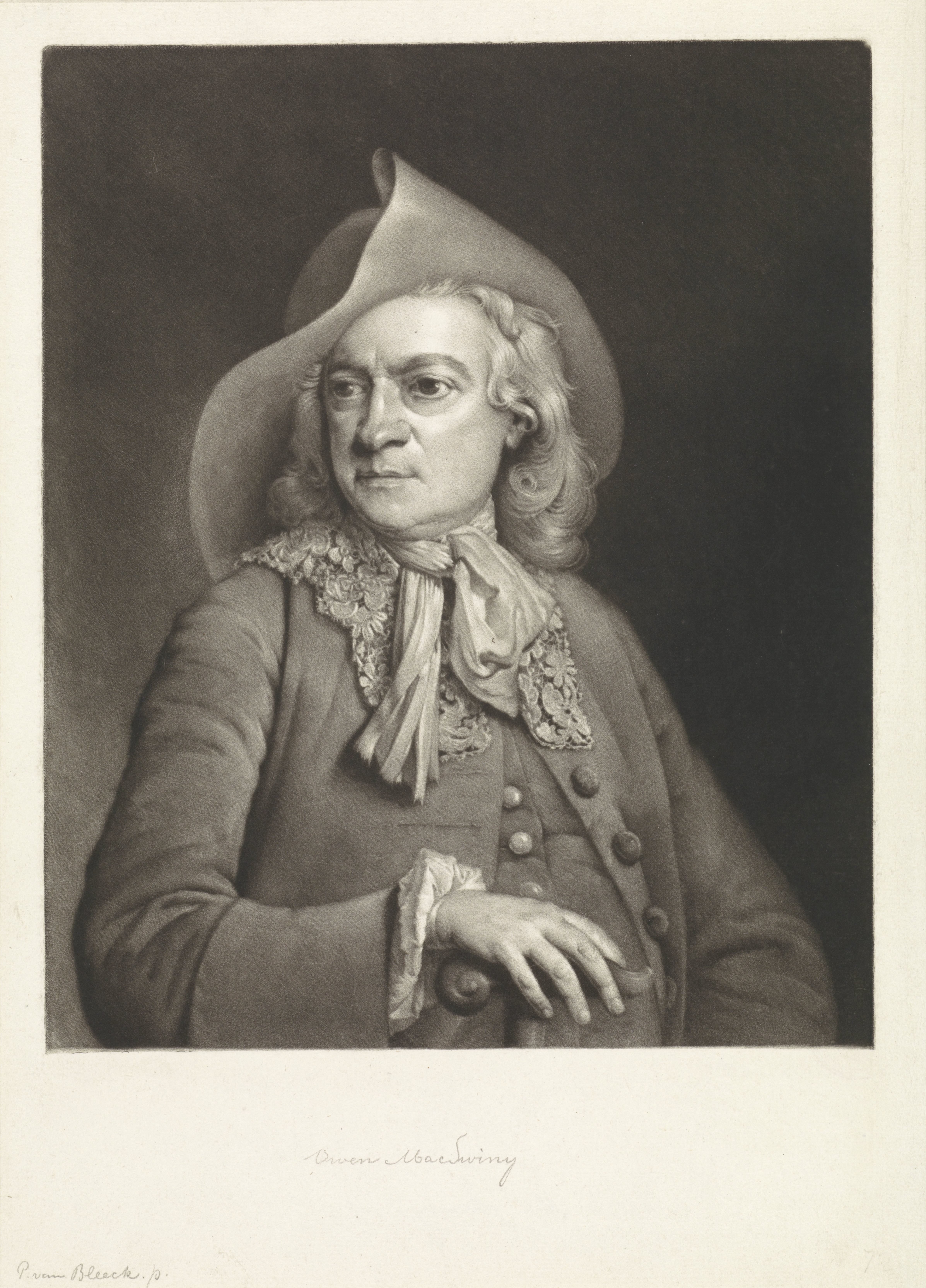 Portret van Owen MacSwiny
