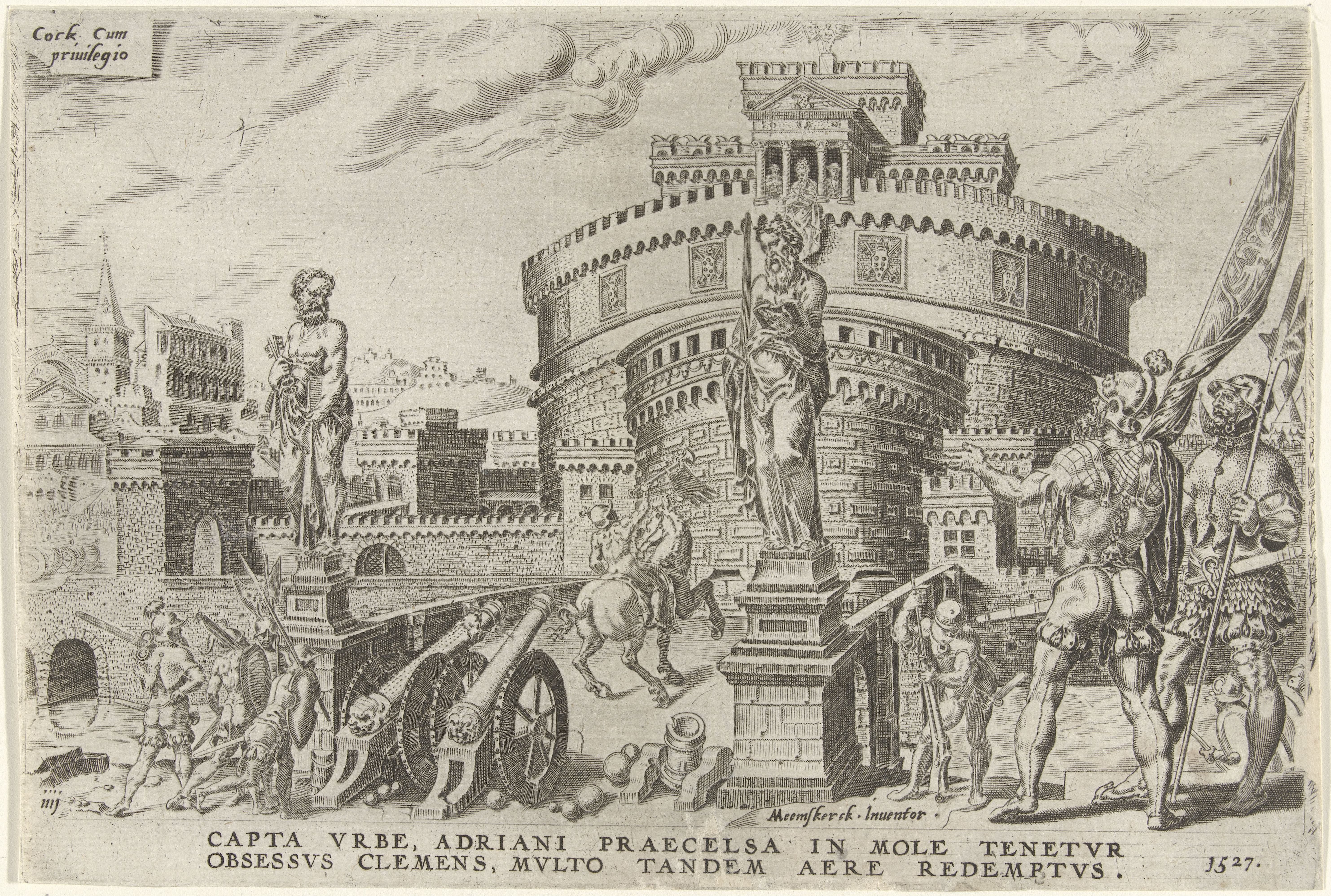 Belegering van de Engelenburcht, 1527