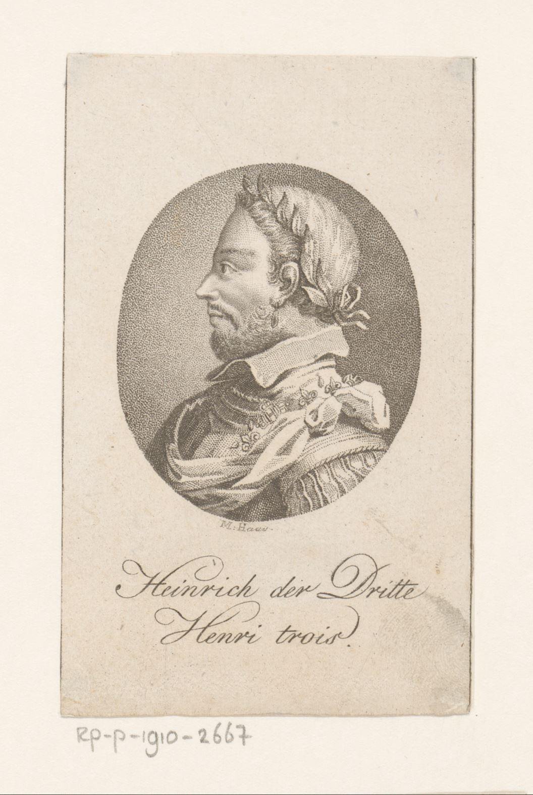 Portret van Hendrik III