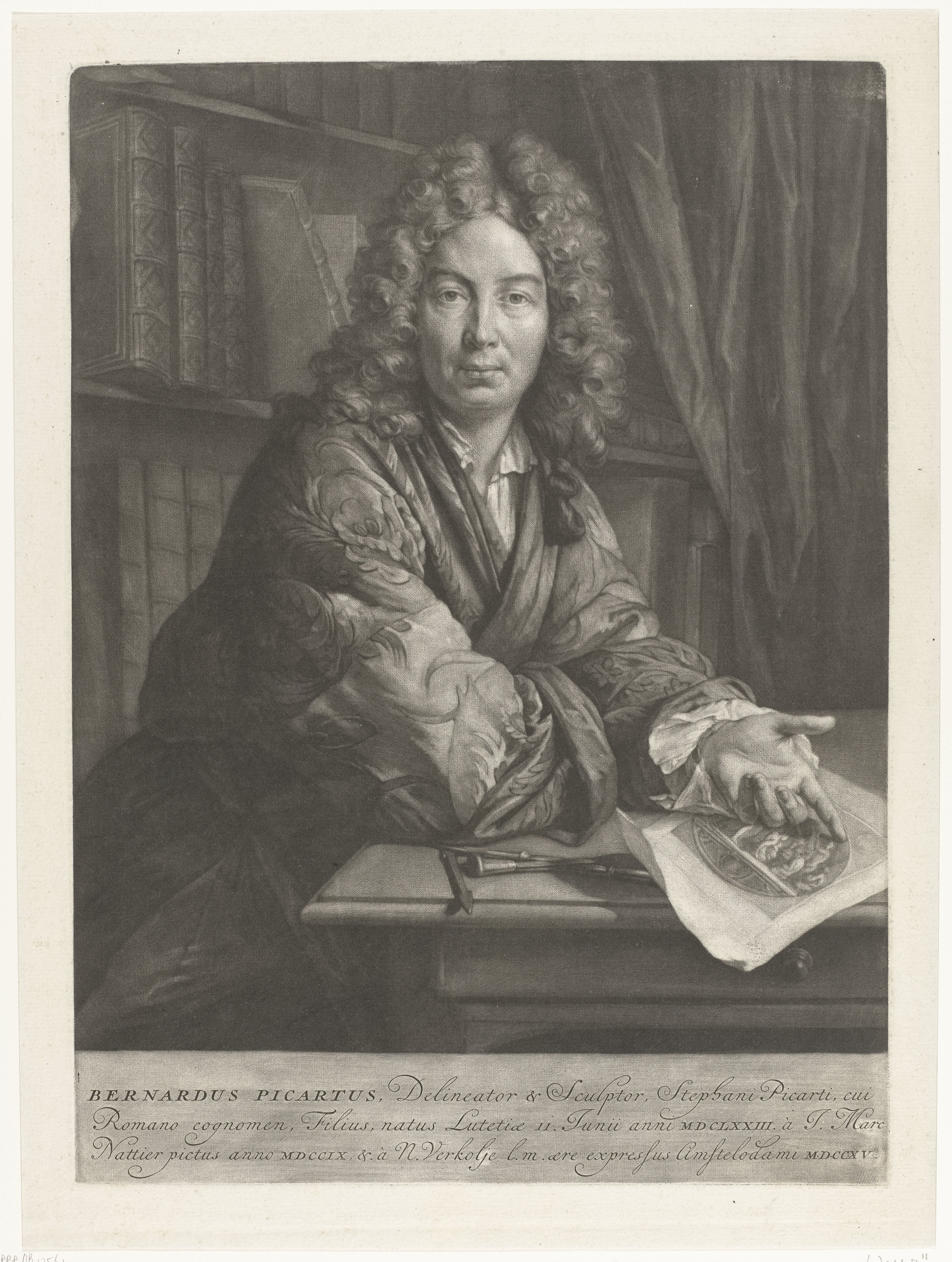 Portret van Bernard Picart
