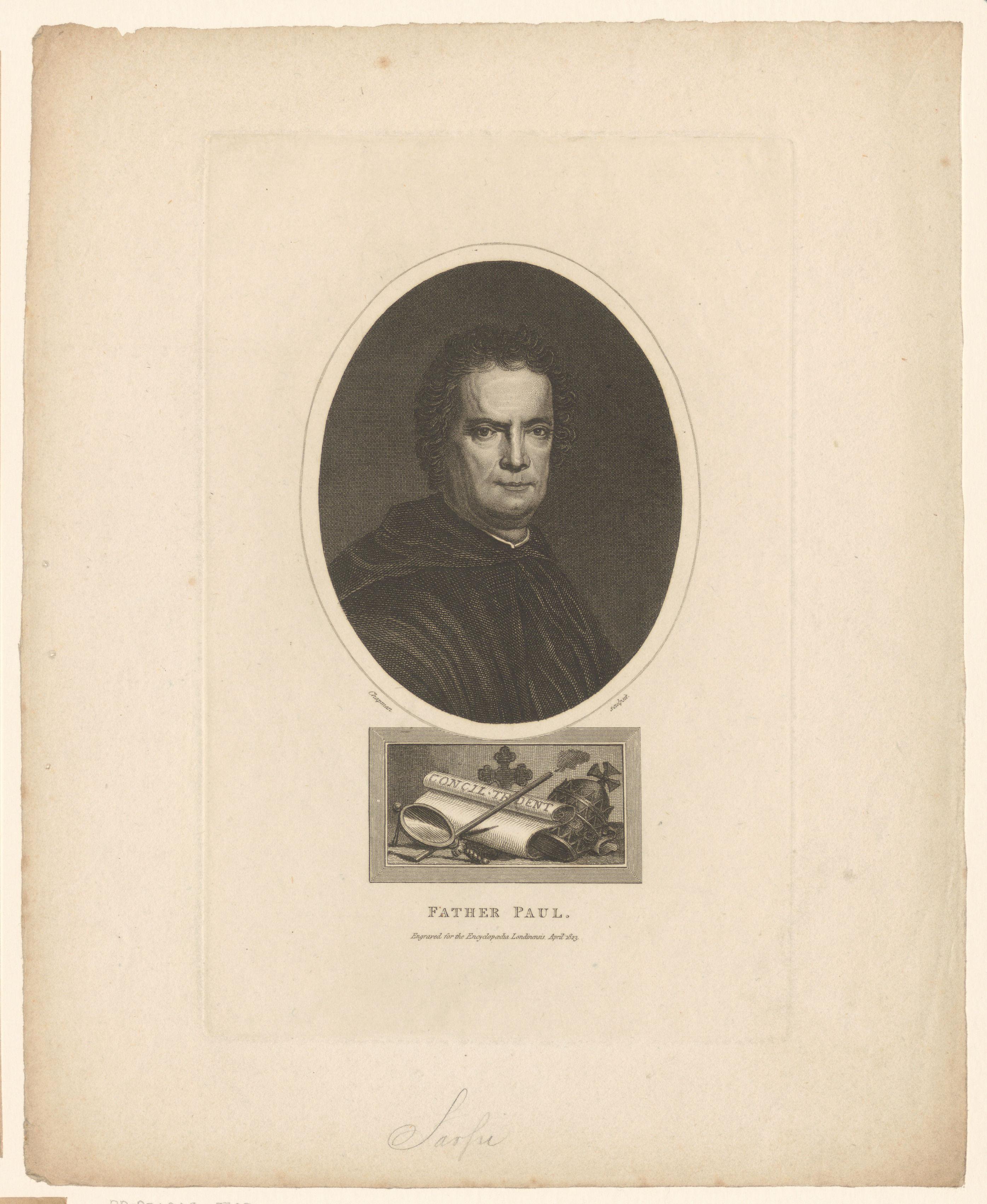 Portret van Paulo Sarpi