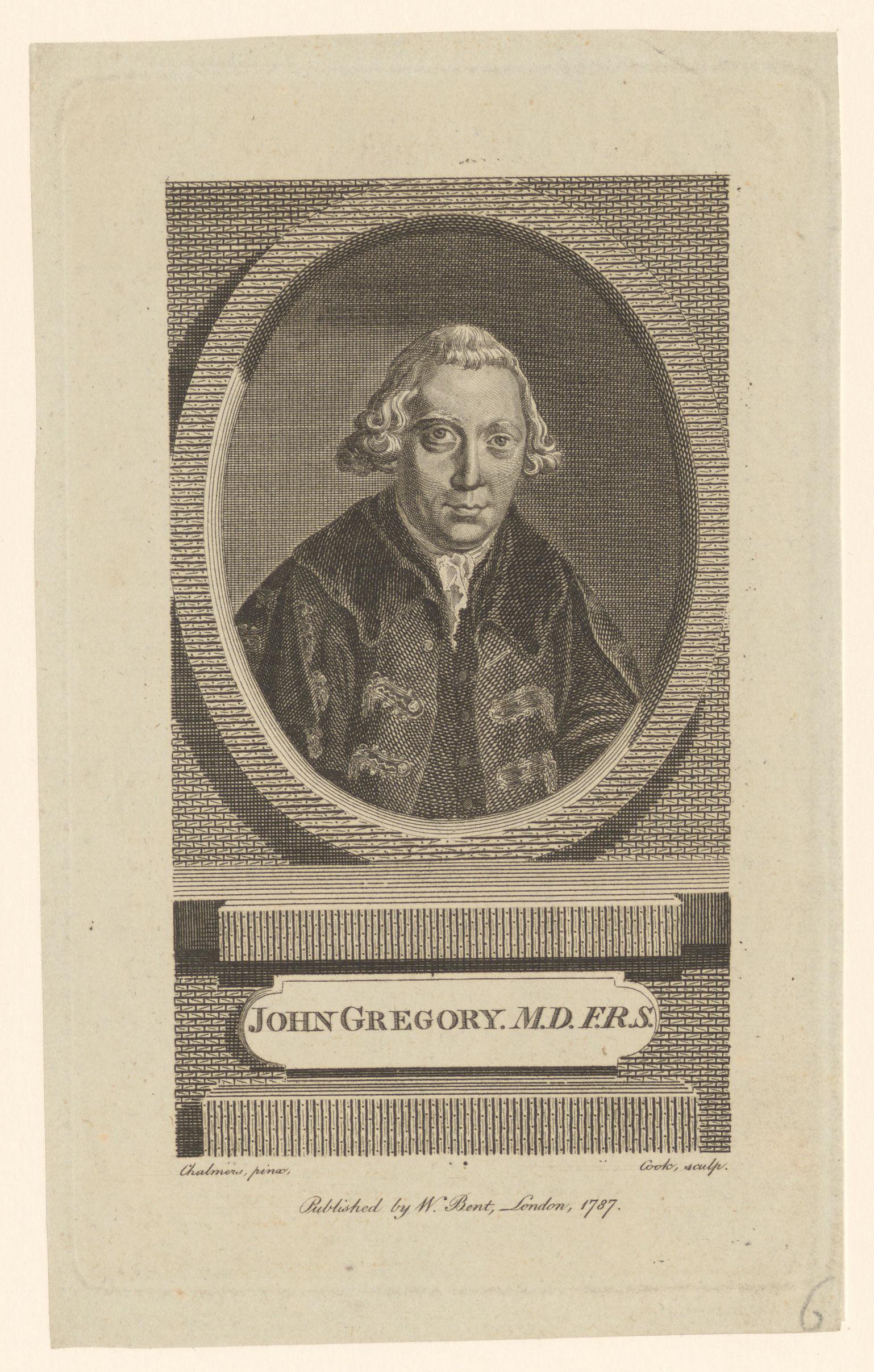 Portret van John Gregory