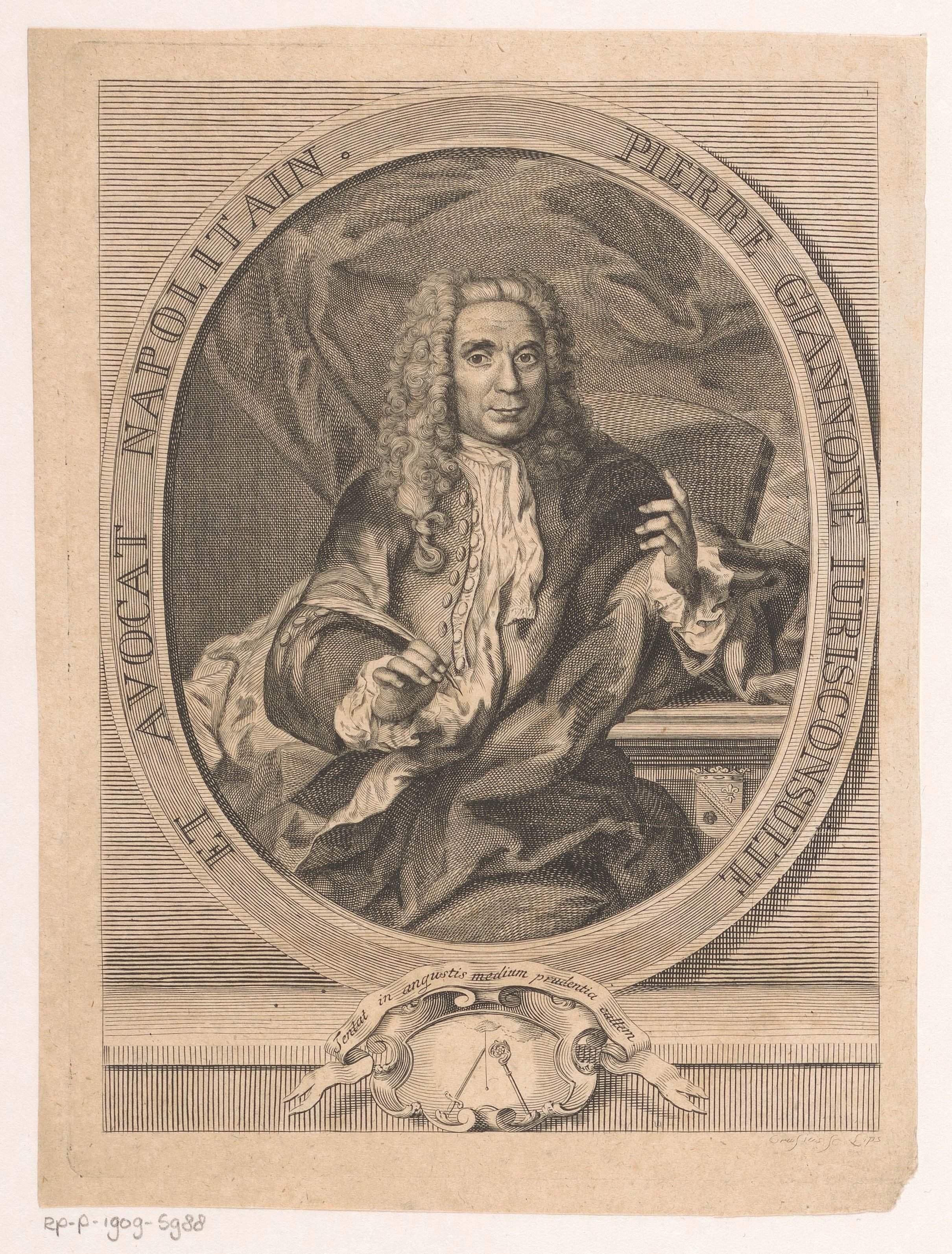 Portret van Pierre Giannone