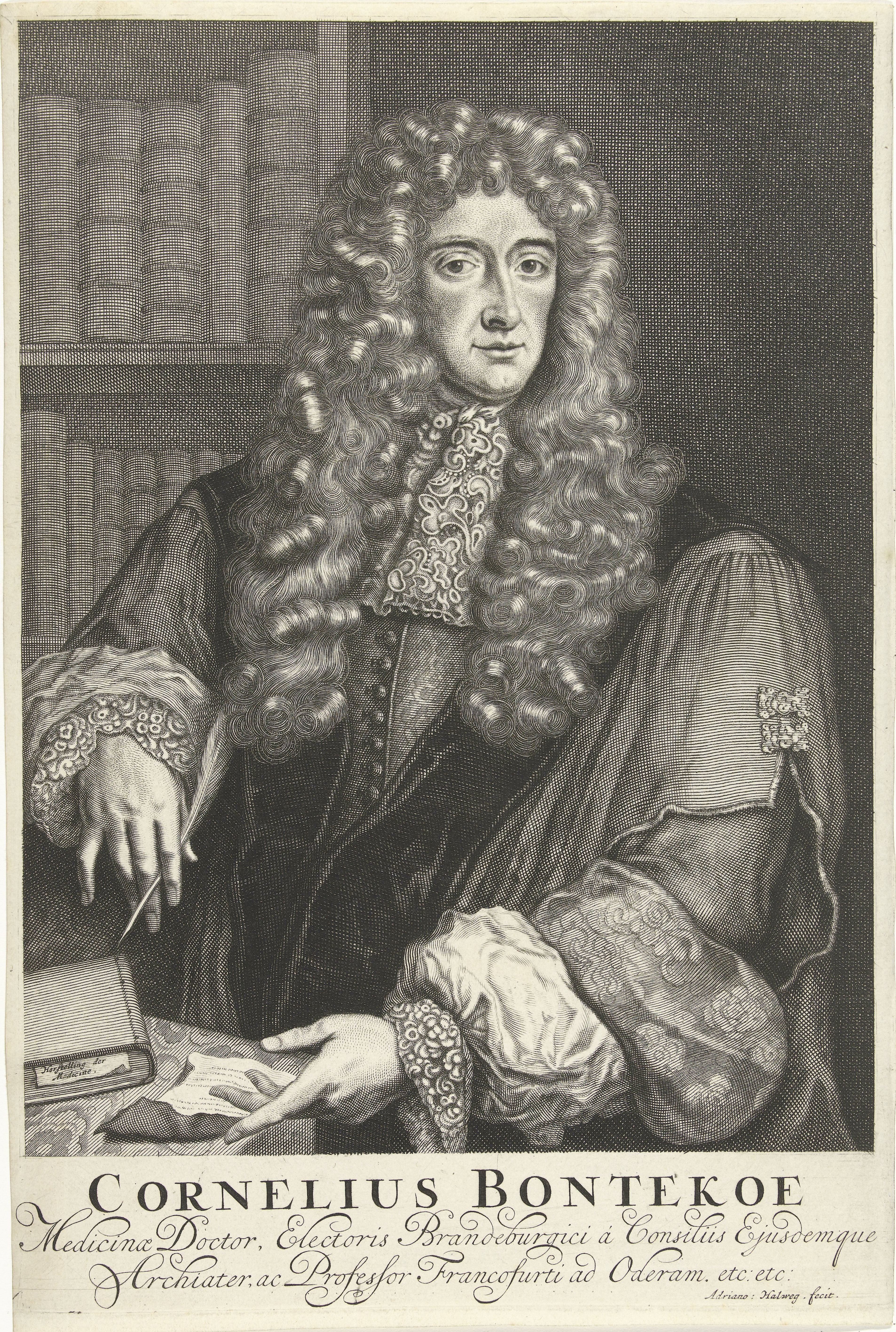 Portret van Cornelis Bontekoe