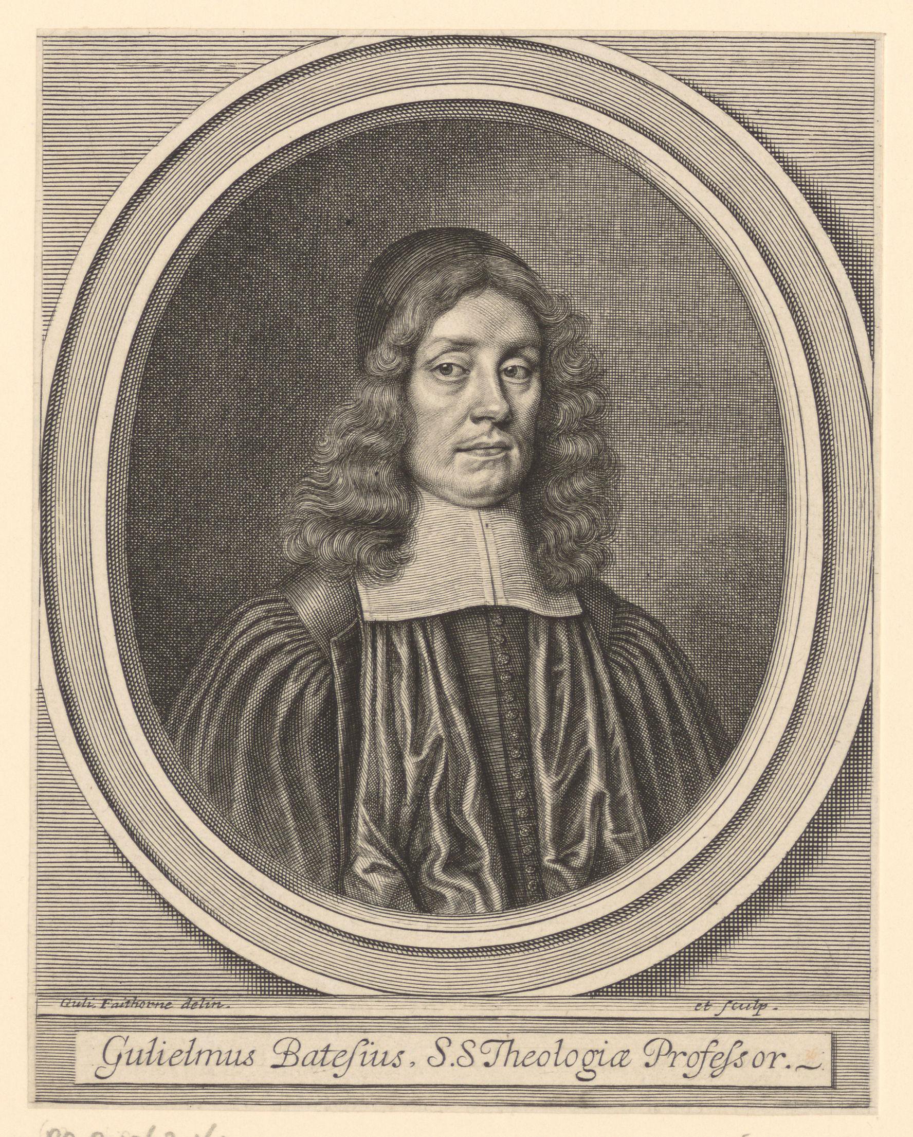 Portret van William Bates