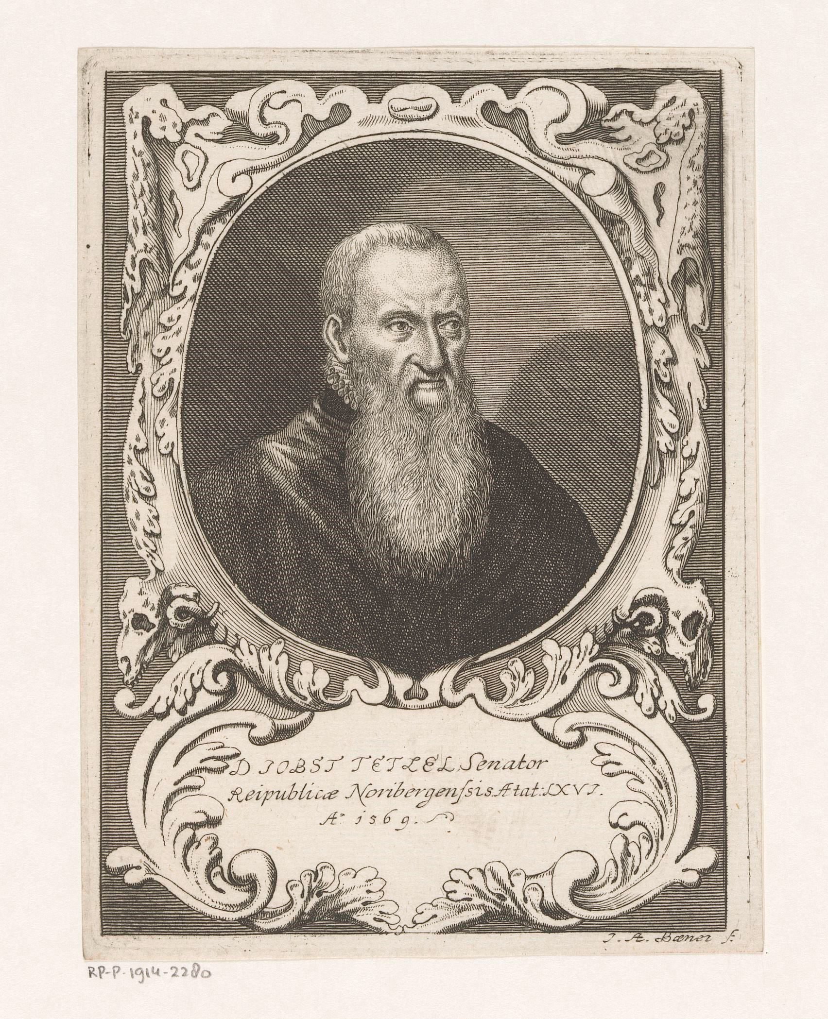 Portret van Jobst Tetzel