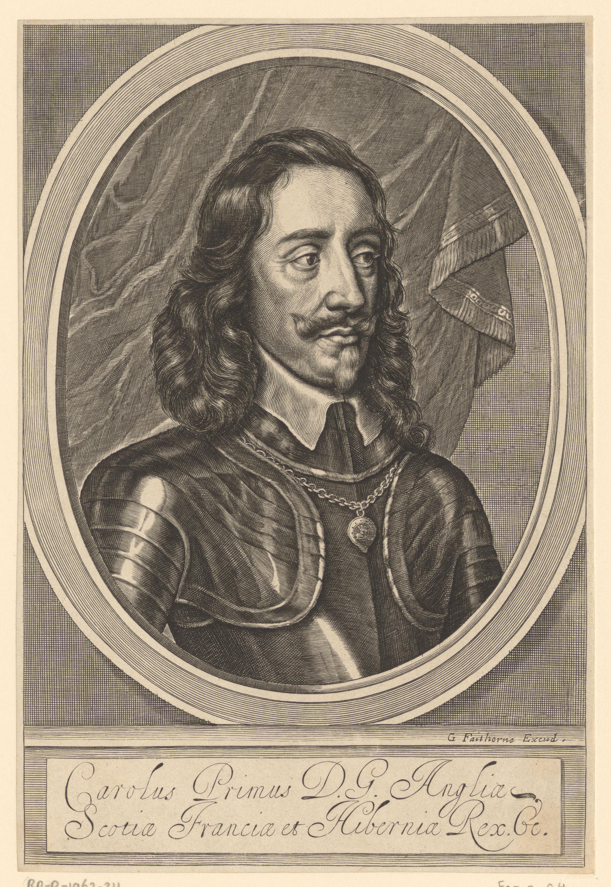 Portret van Karel I van Engeland