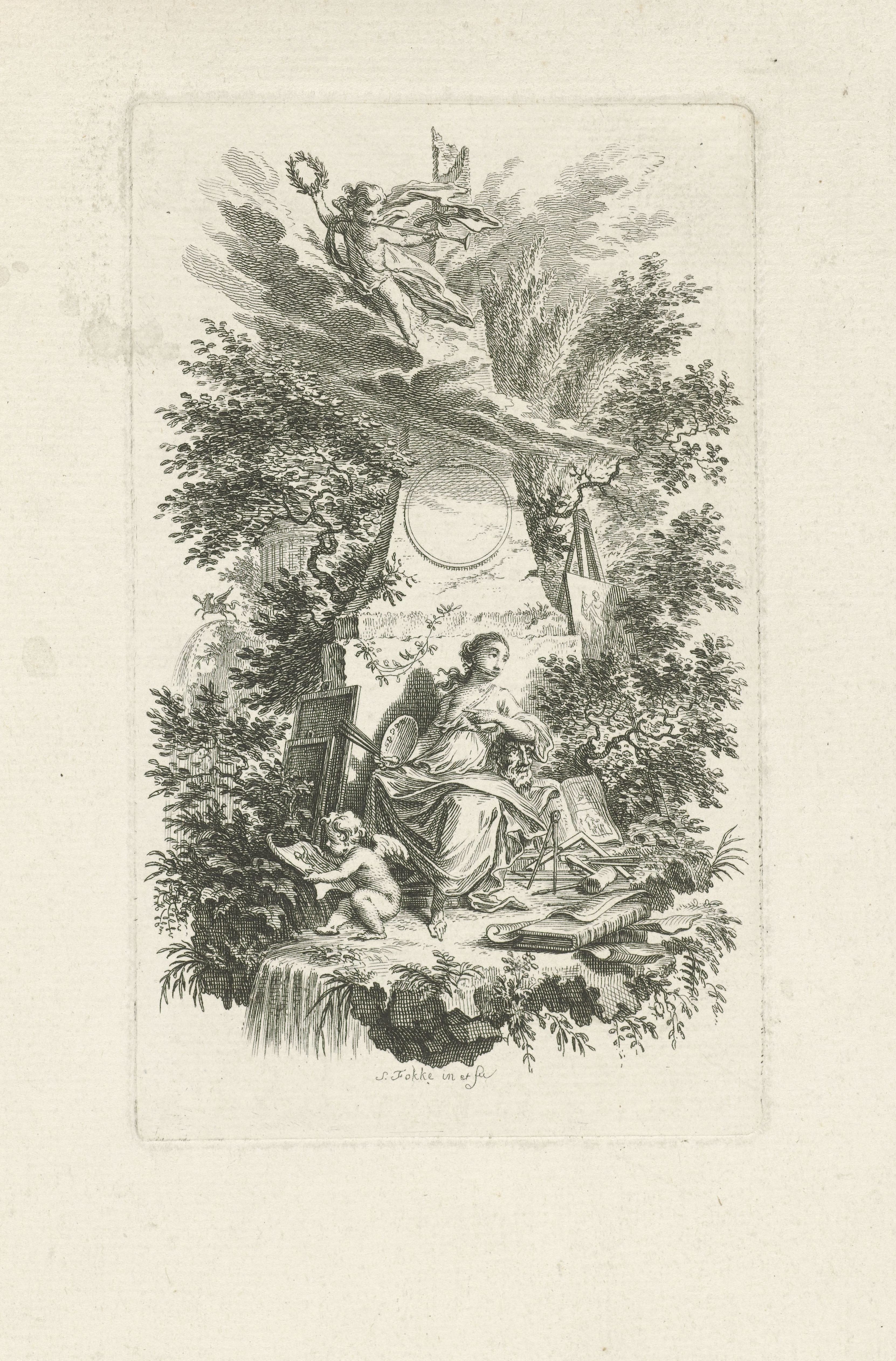 Allegorie op de schilderkunst