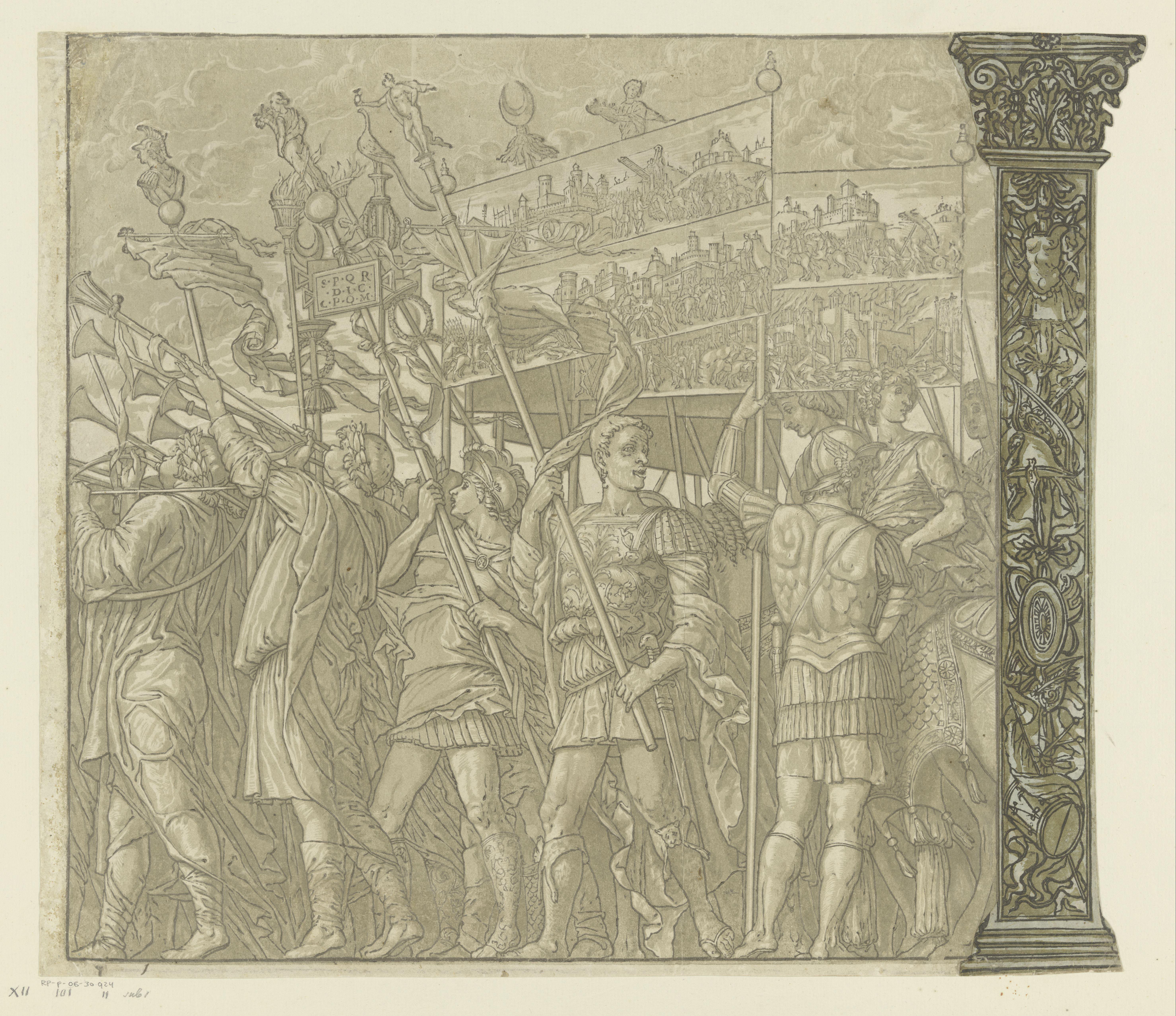 Triomftocht van Julius Caesar