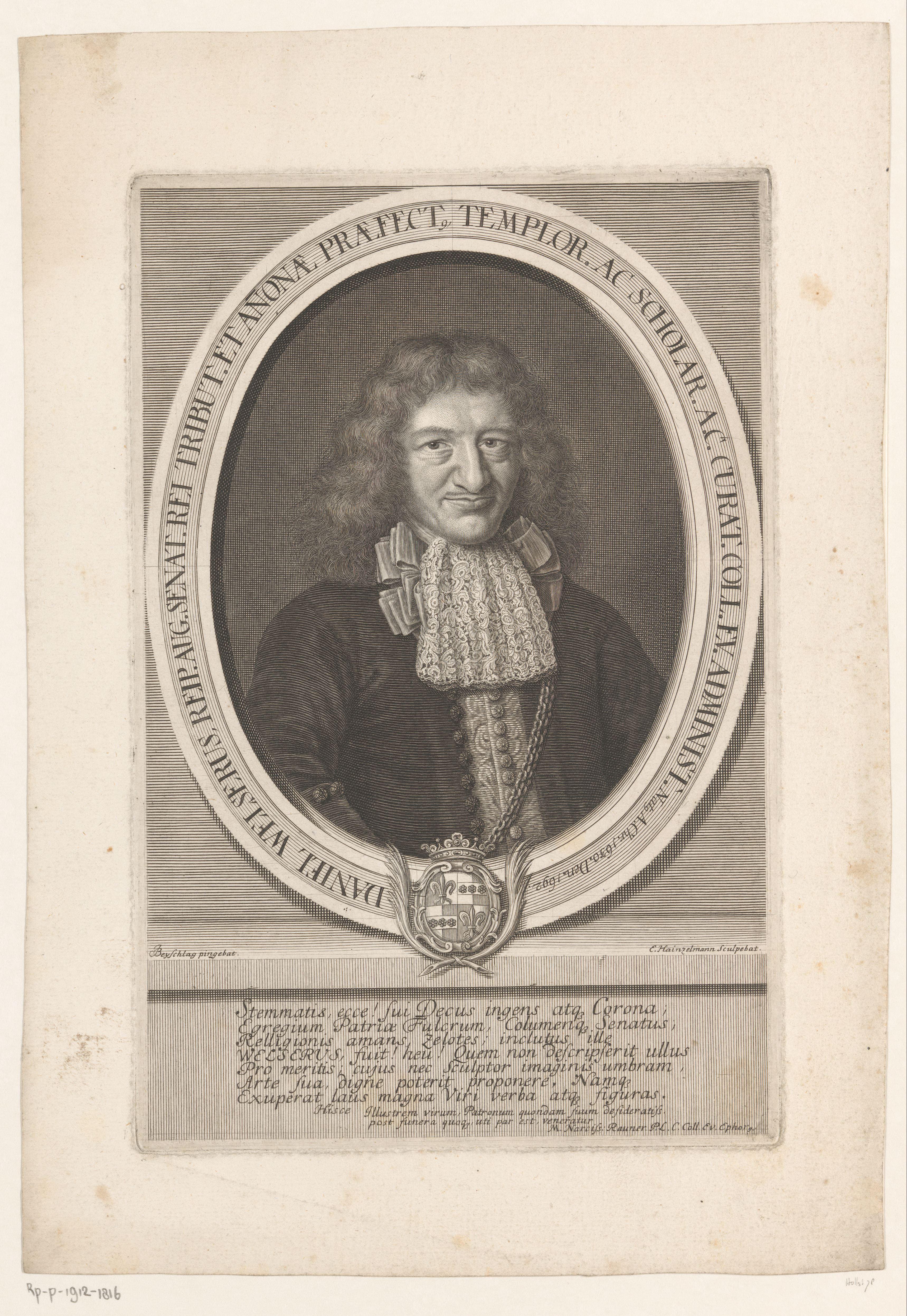 Portret van Daniel Welser