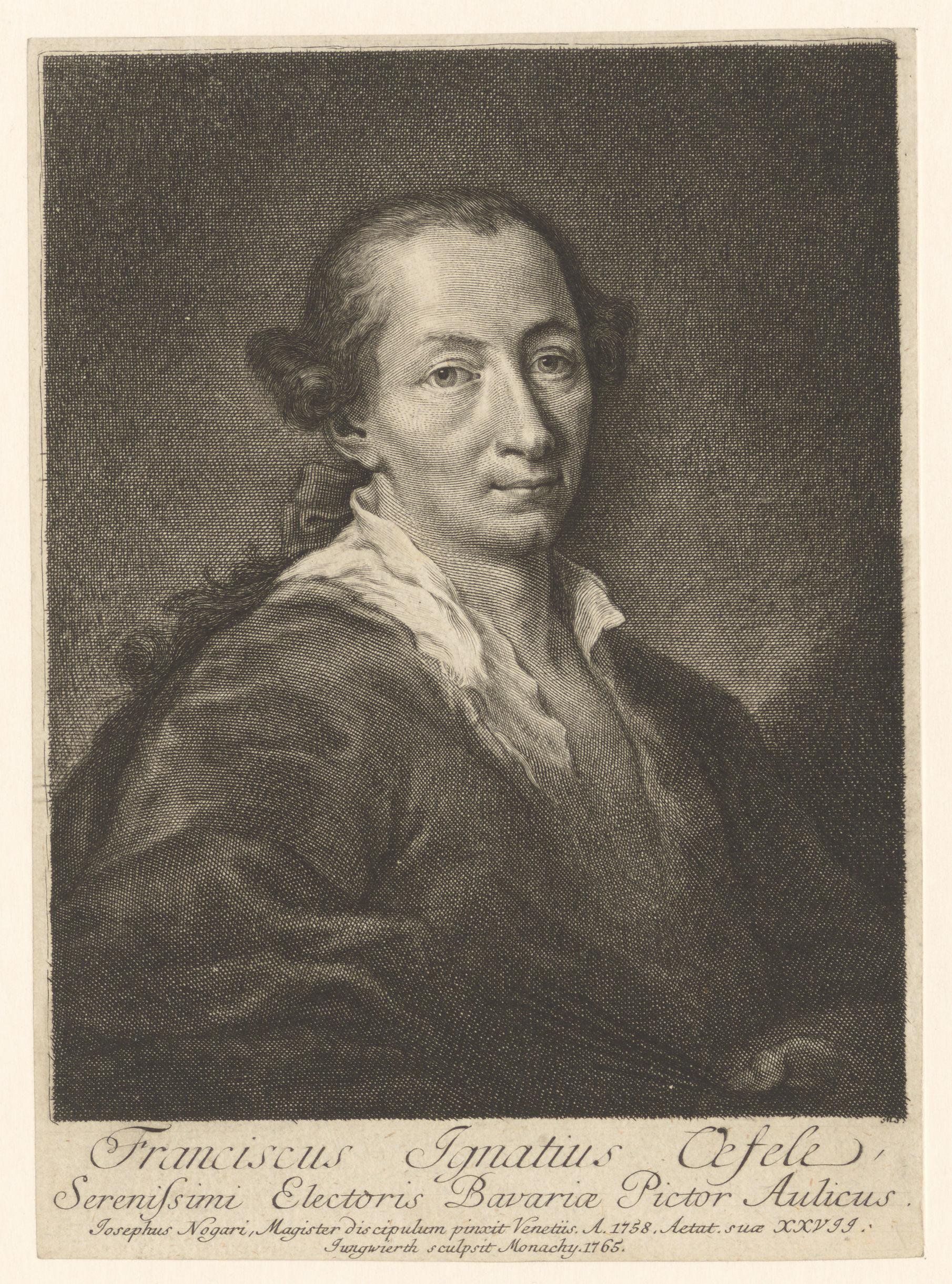 Portret van Franz Ignaz Oefele
