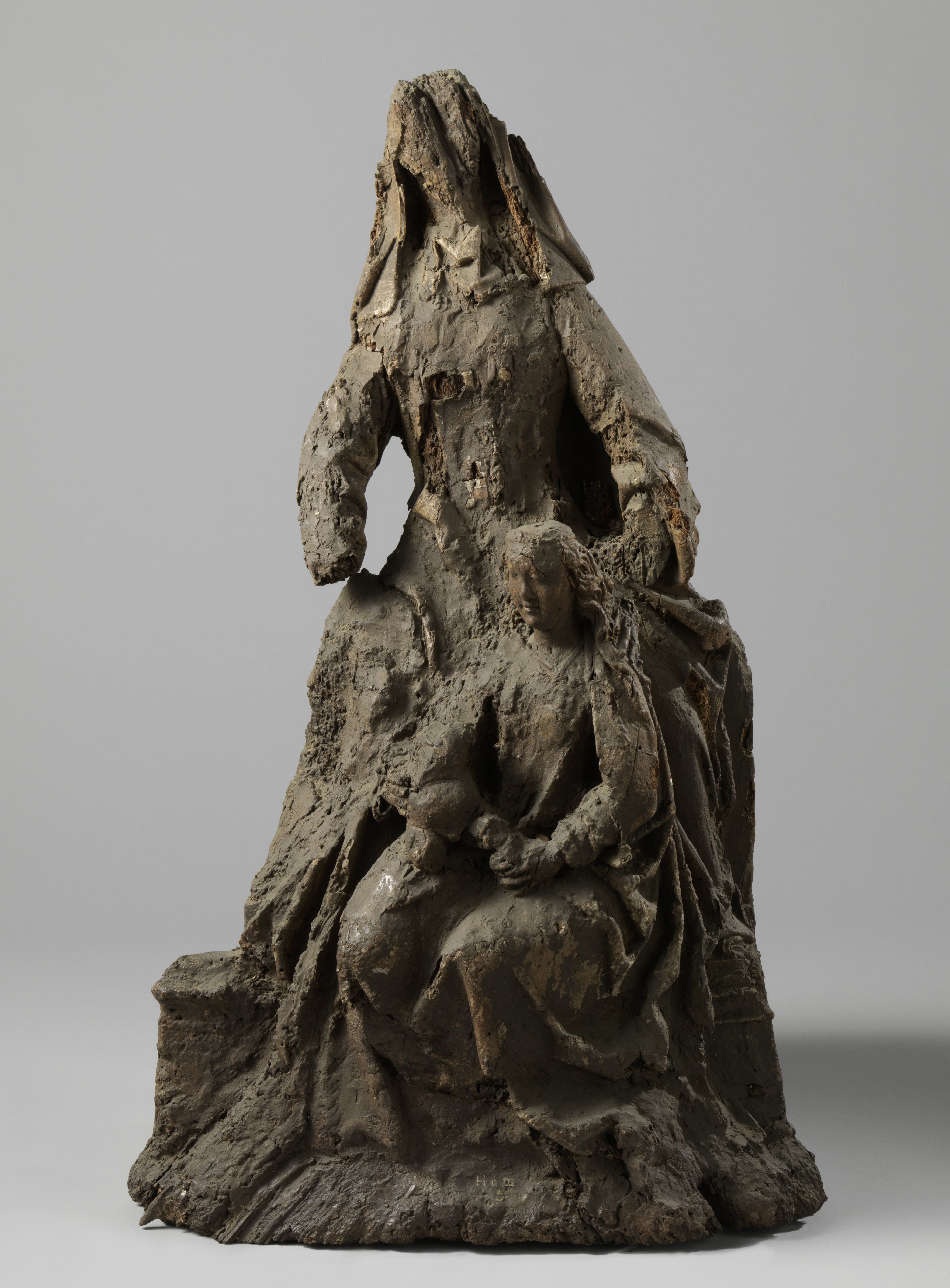 The Virgin and Child with St Anne