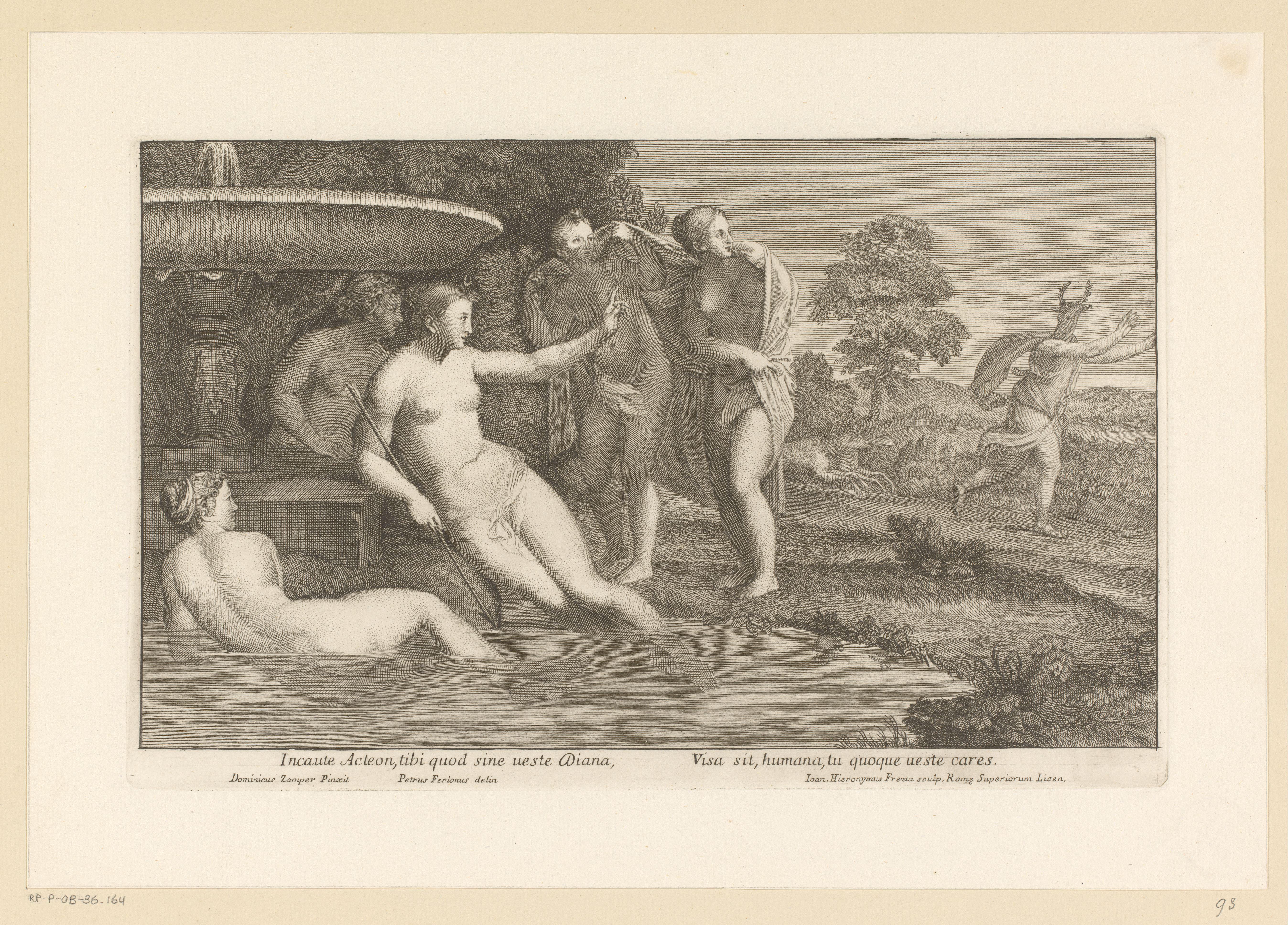 Diana en Actaeon