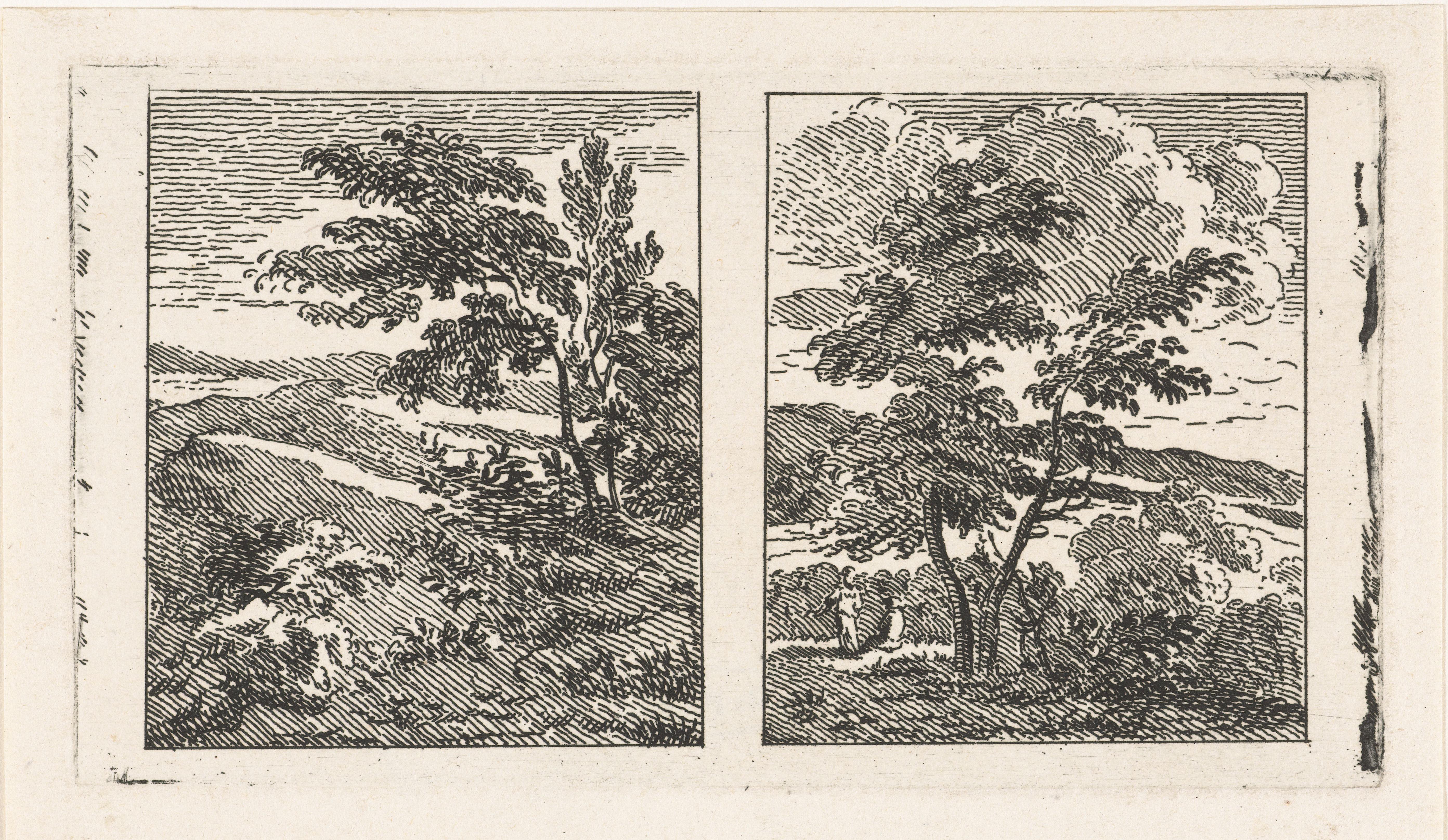 Twee landschappen
