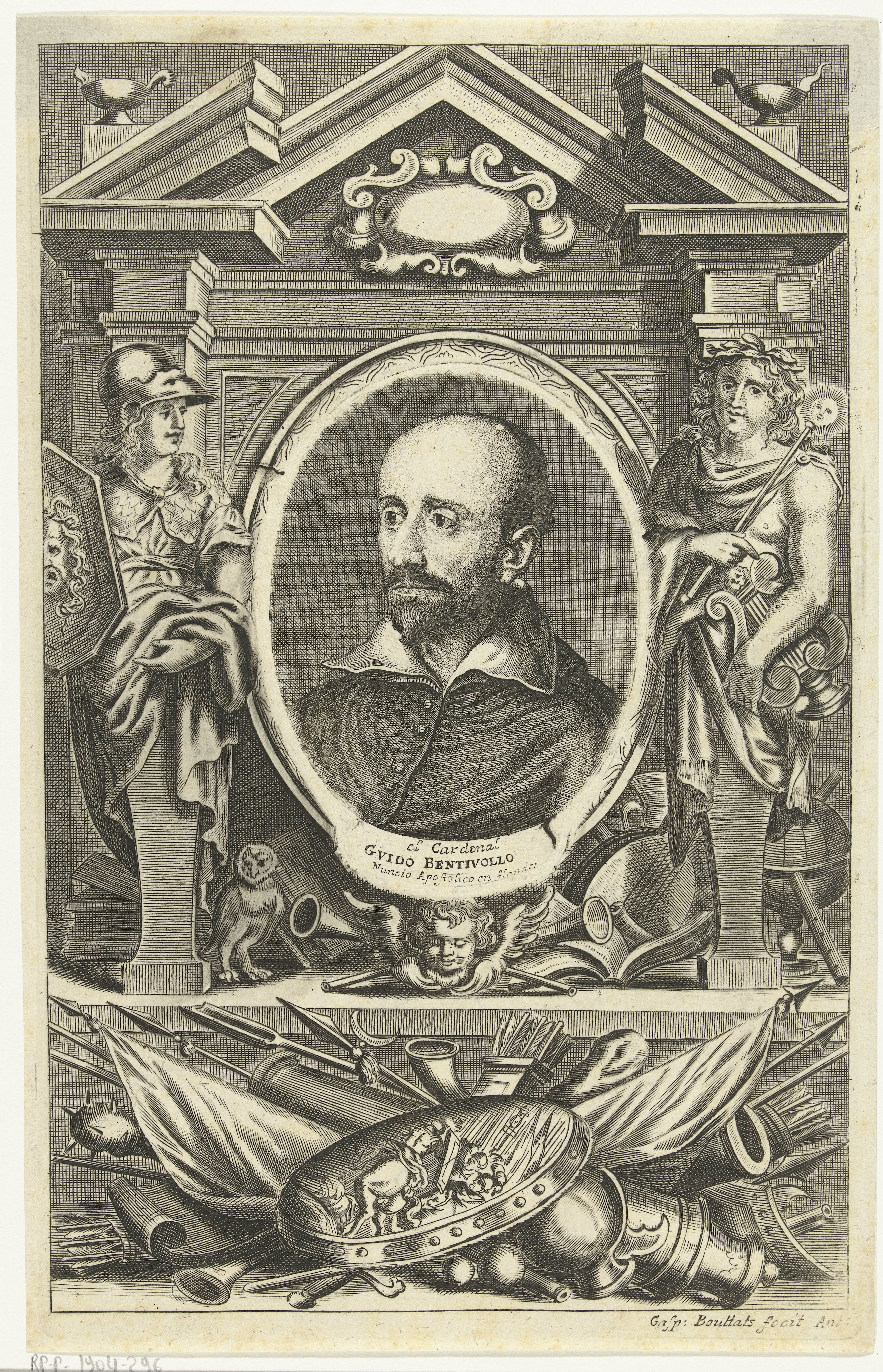 Portret van kardinaal Guido Bentivoglio