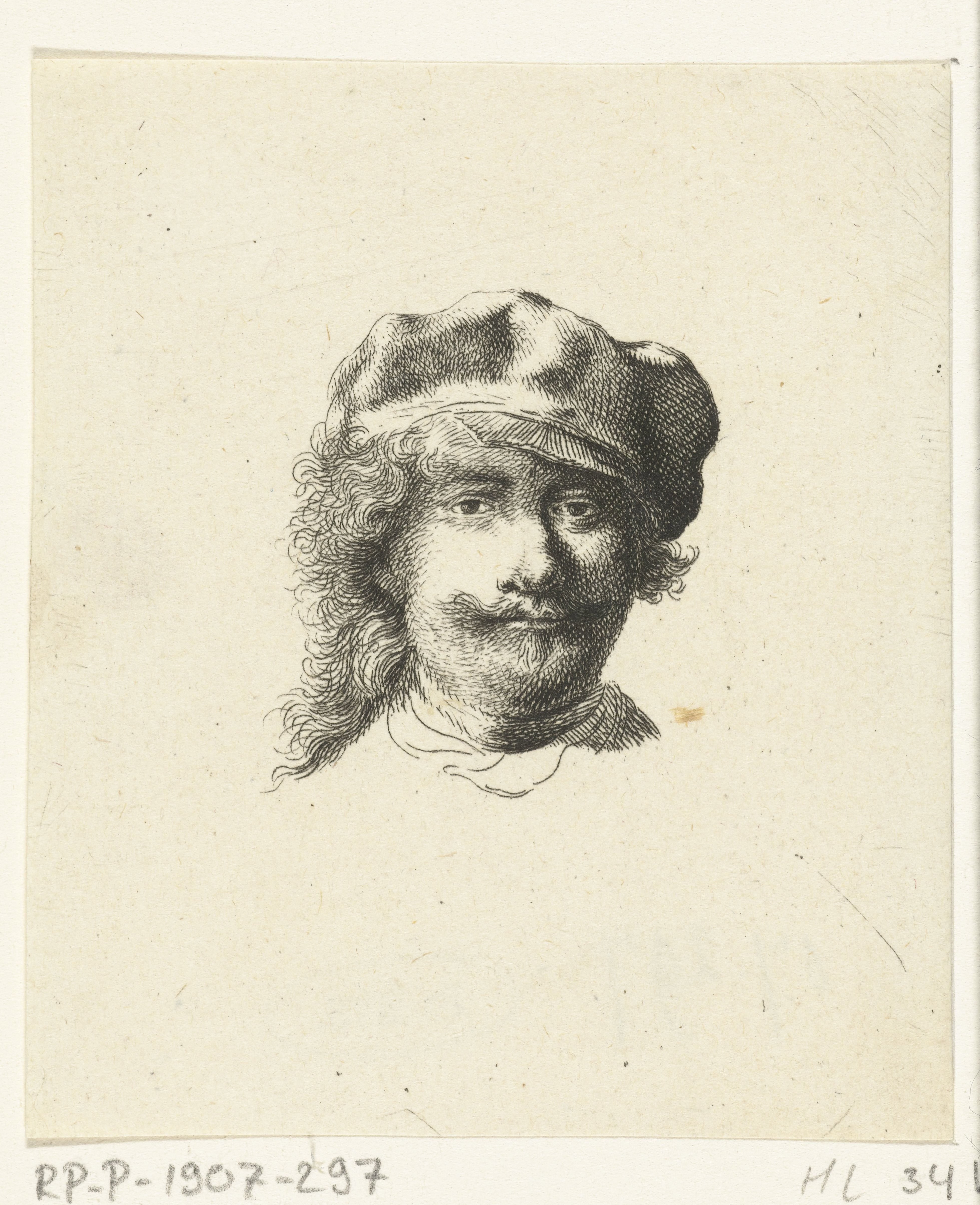 Zelfportret met pet