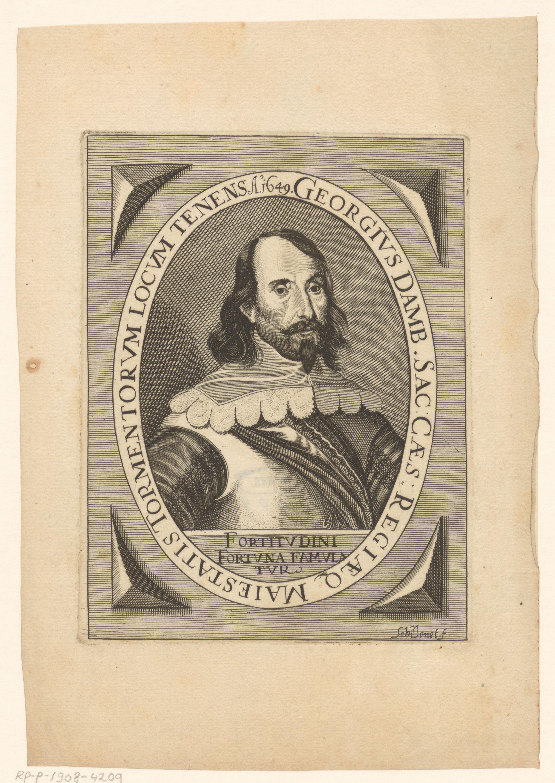 Portret van Georg Damb