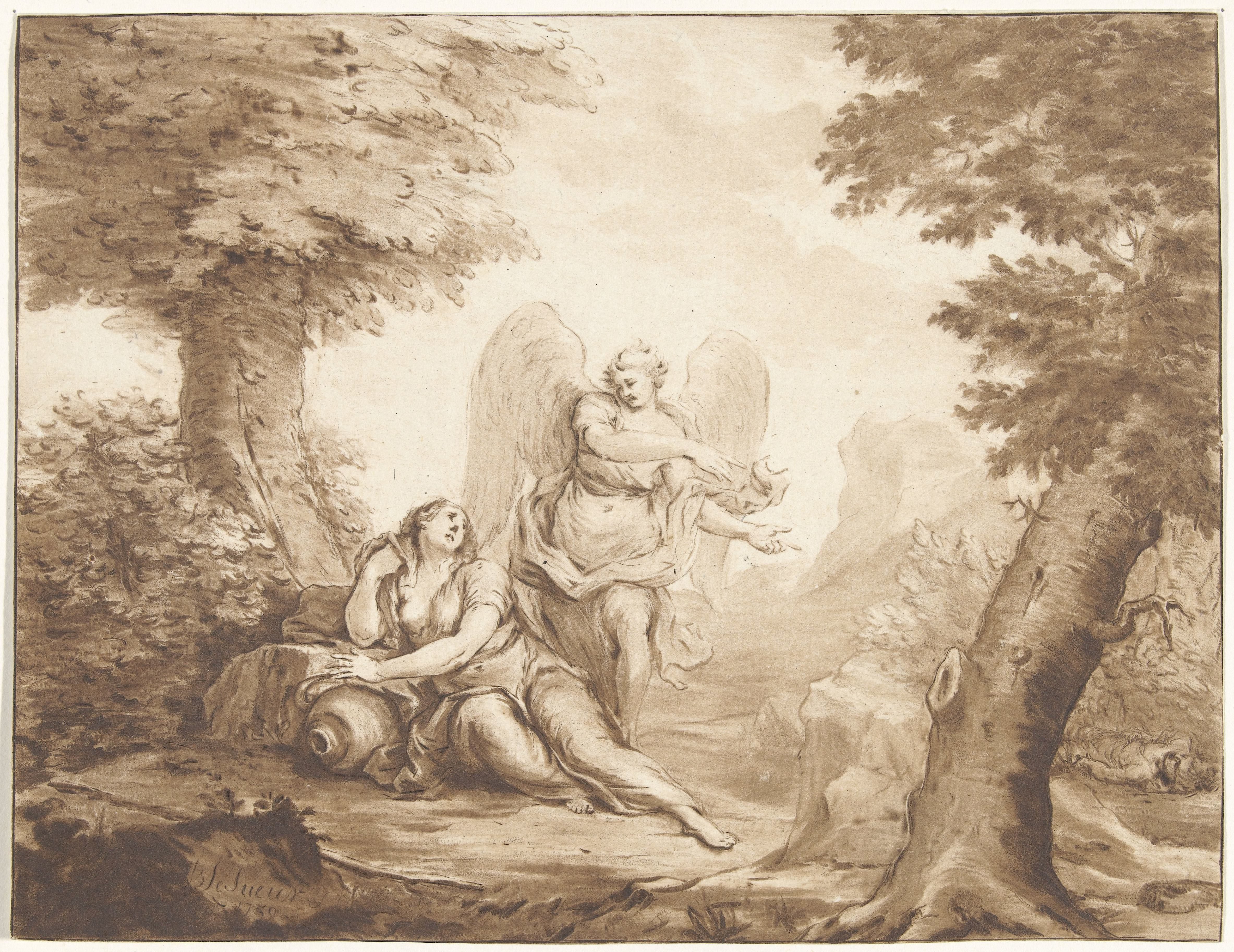 Hagar in de woestijn