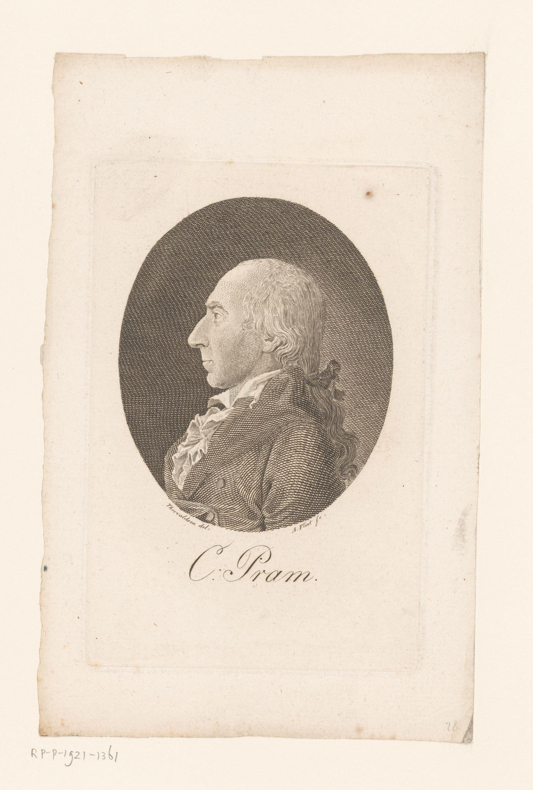 Portret van Christen Pram