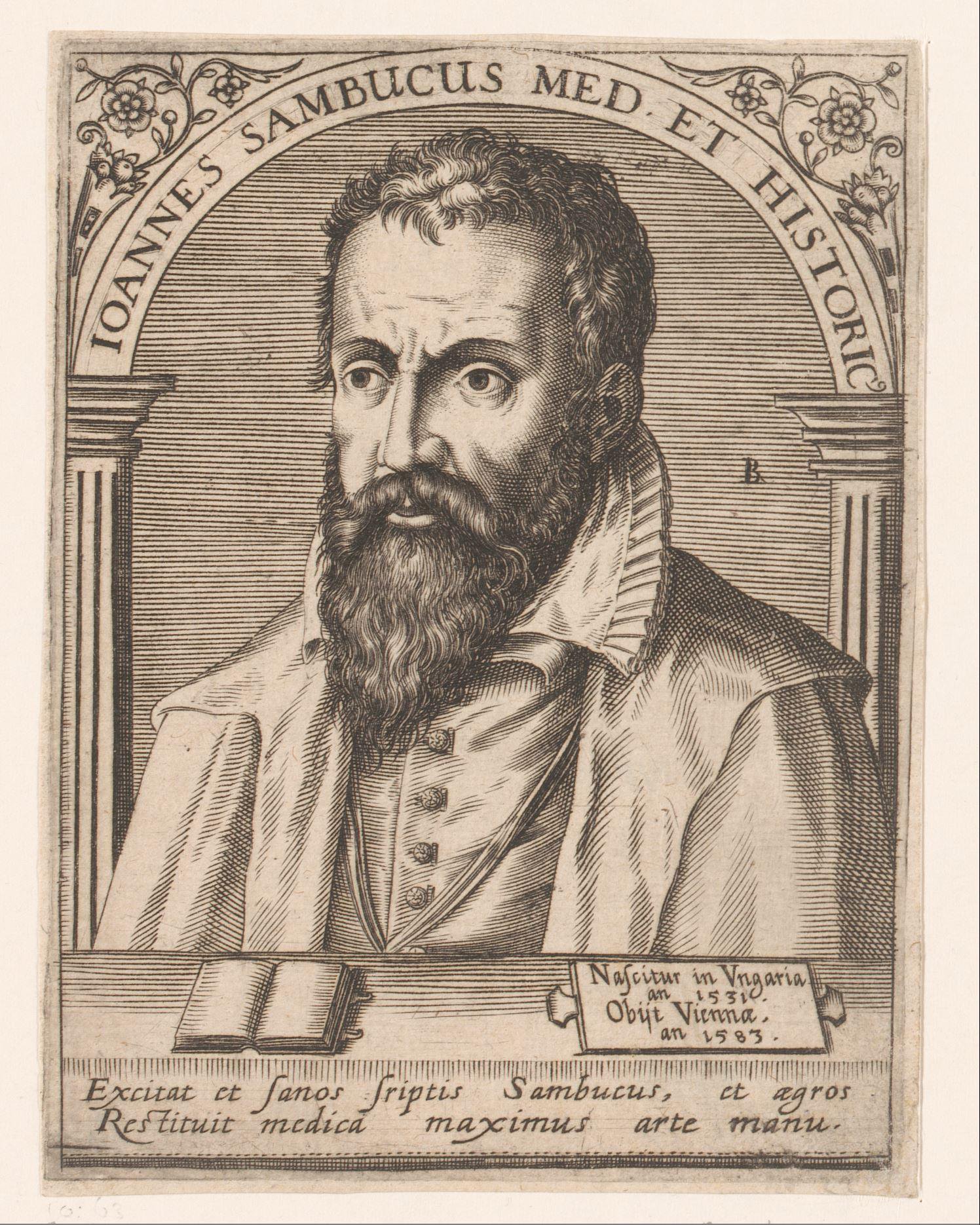 Portret van János Zsámboky